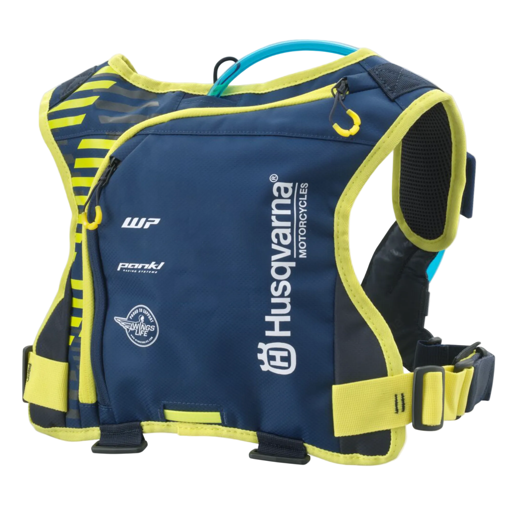 HUSQVARNA backpack H2O Team Erzberg Hydration blue/yellow