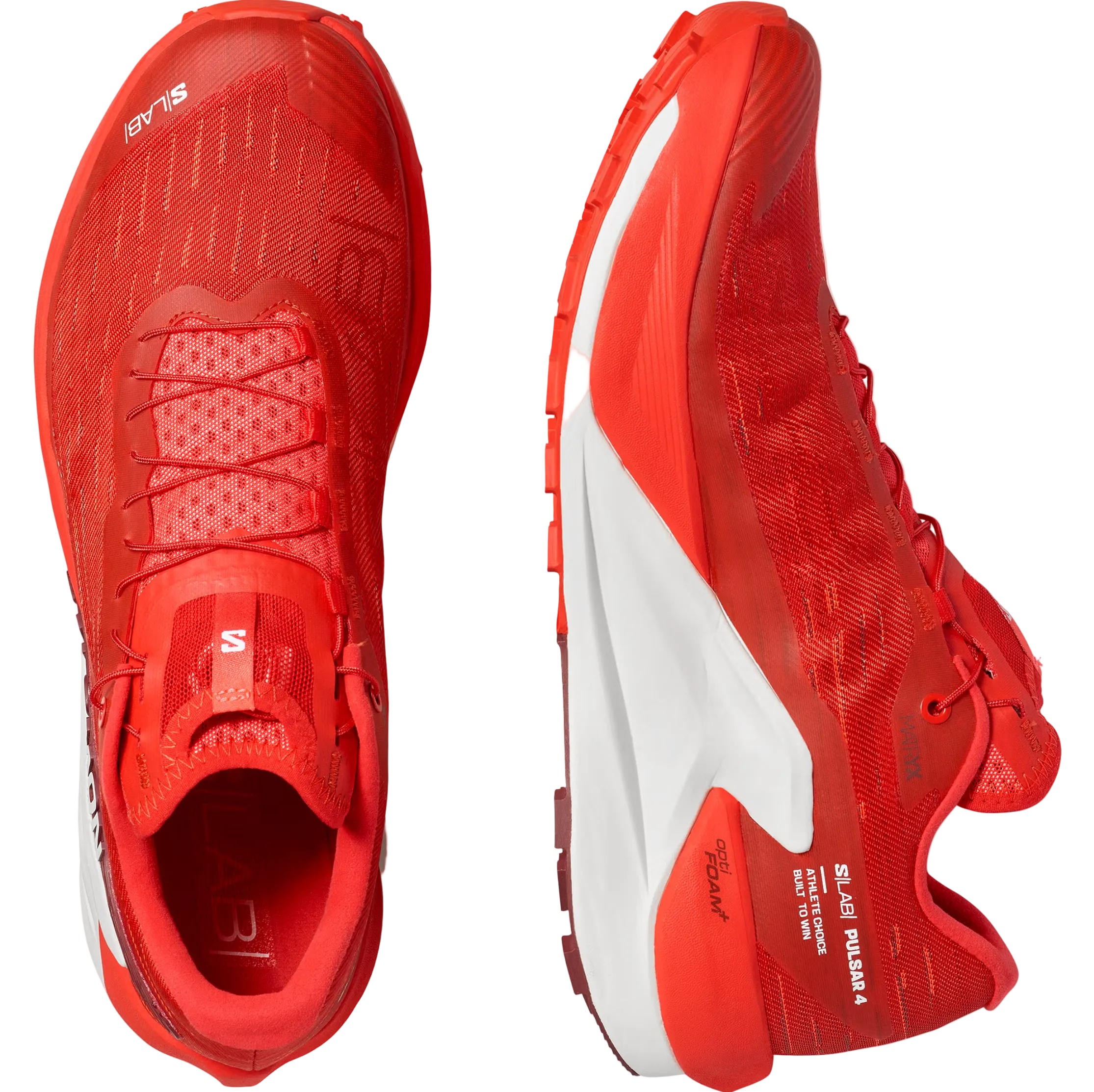 Scarpe SALOMON S/Lab Pulsar 4 rosso infuocato/vaniglia ghiacciata/andorra