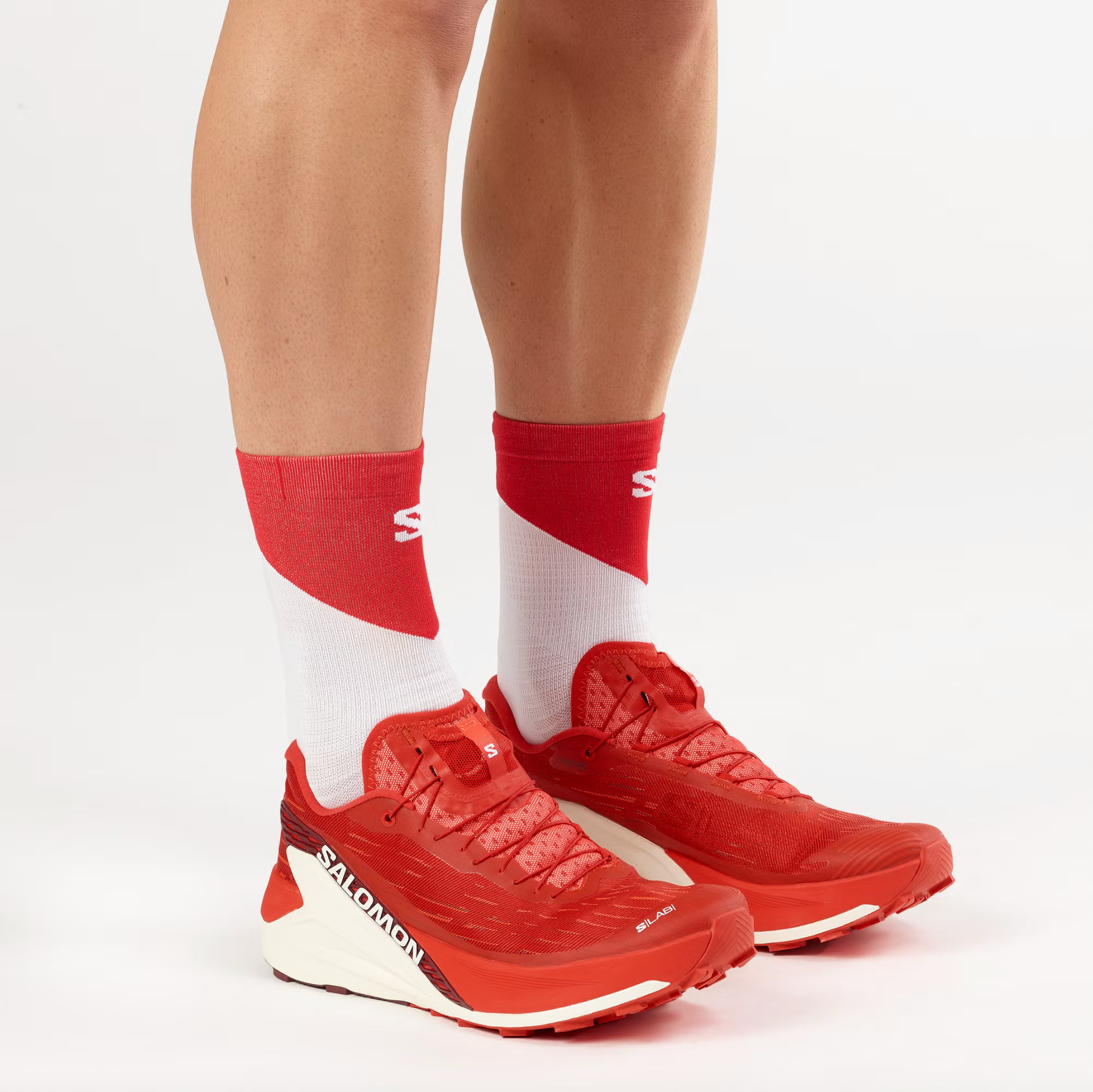 SALOMON sko S/Lab Pulsar 4 fiery red/vanilla ice/andorra