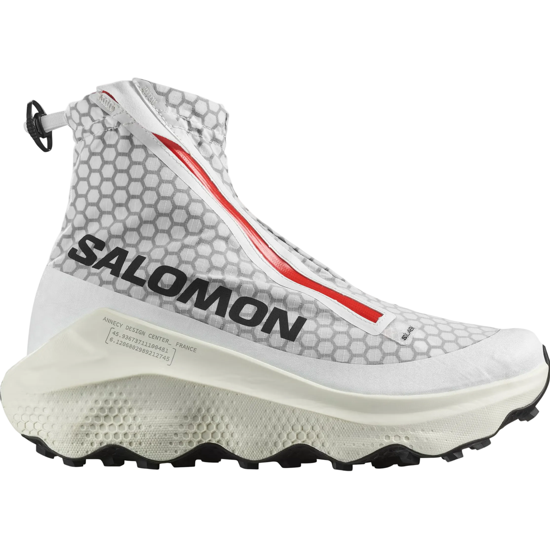 Chaussures SALOMON S/Lab Ultra Dust blanc/rouge flamboyant/glace vanille