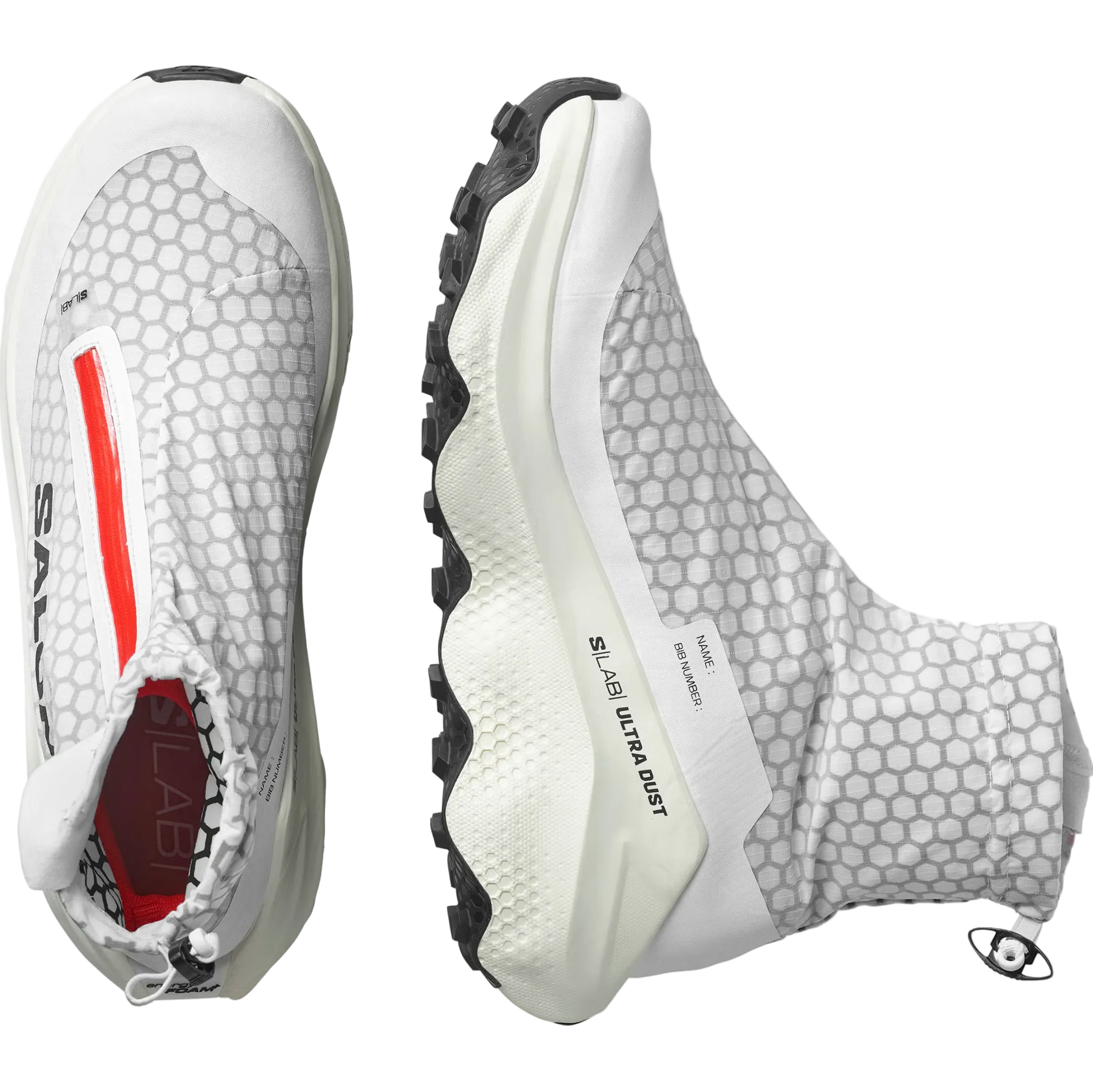 Scarpe SALOMON S/Lab Ultra Dust bianco/rosso infuocato/vaniglia ghiacciata