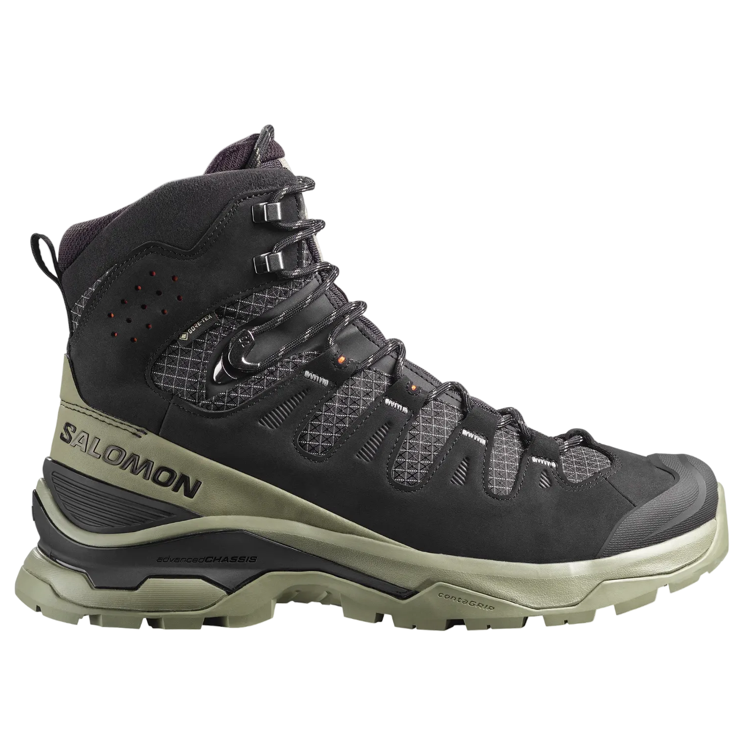 Scarpe SALOMON Quest 5 GTX black/deep litchen green/black