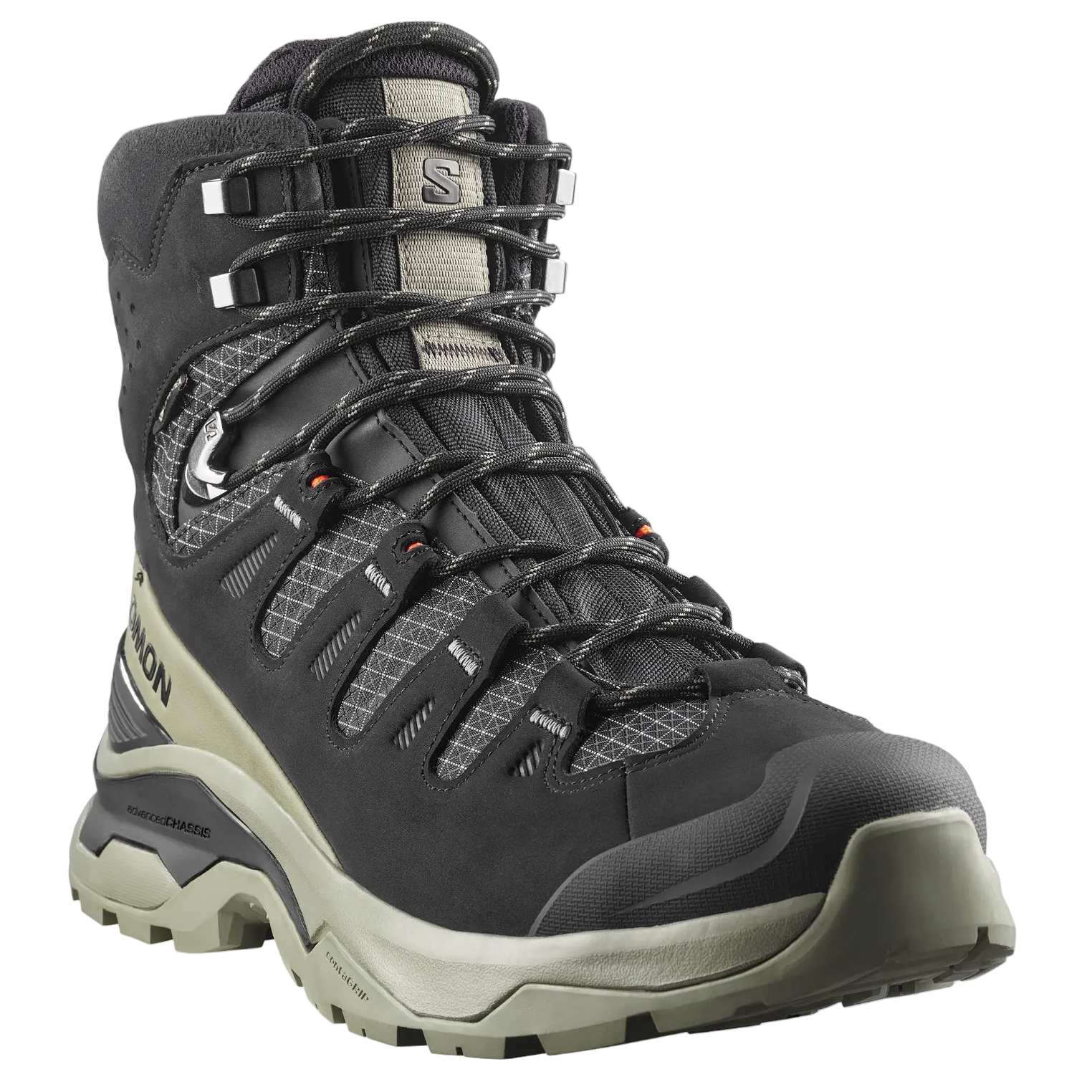 Scarpe SALOMON Quest 5 GTX black/deep litchen green/black