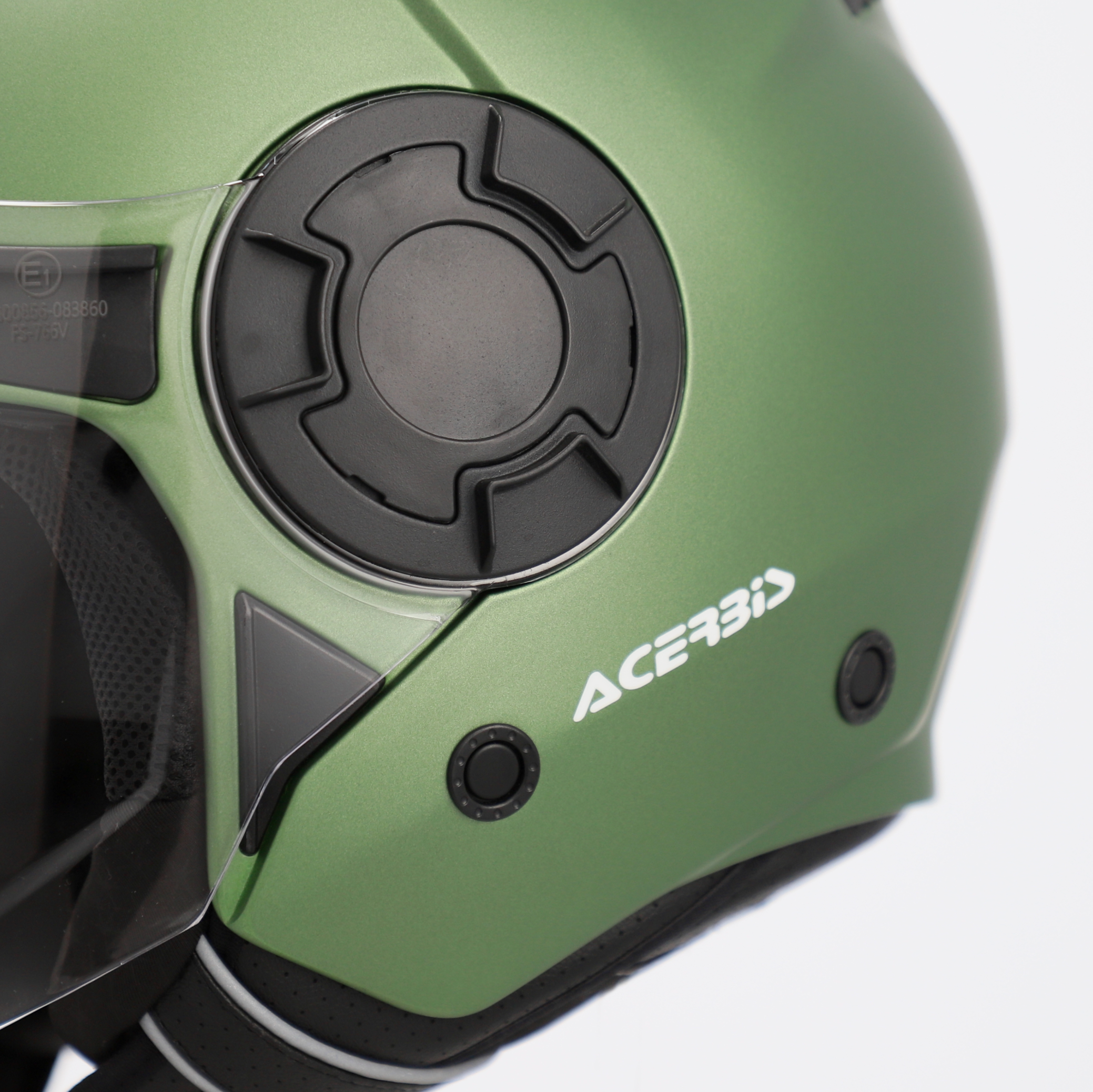 Casque ACERBIS Jet Vento vert