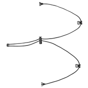 Silicone SALOMON per zaino idrico con Quick Link Active/Adv/XA Skin Set nero