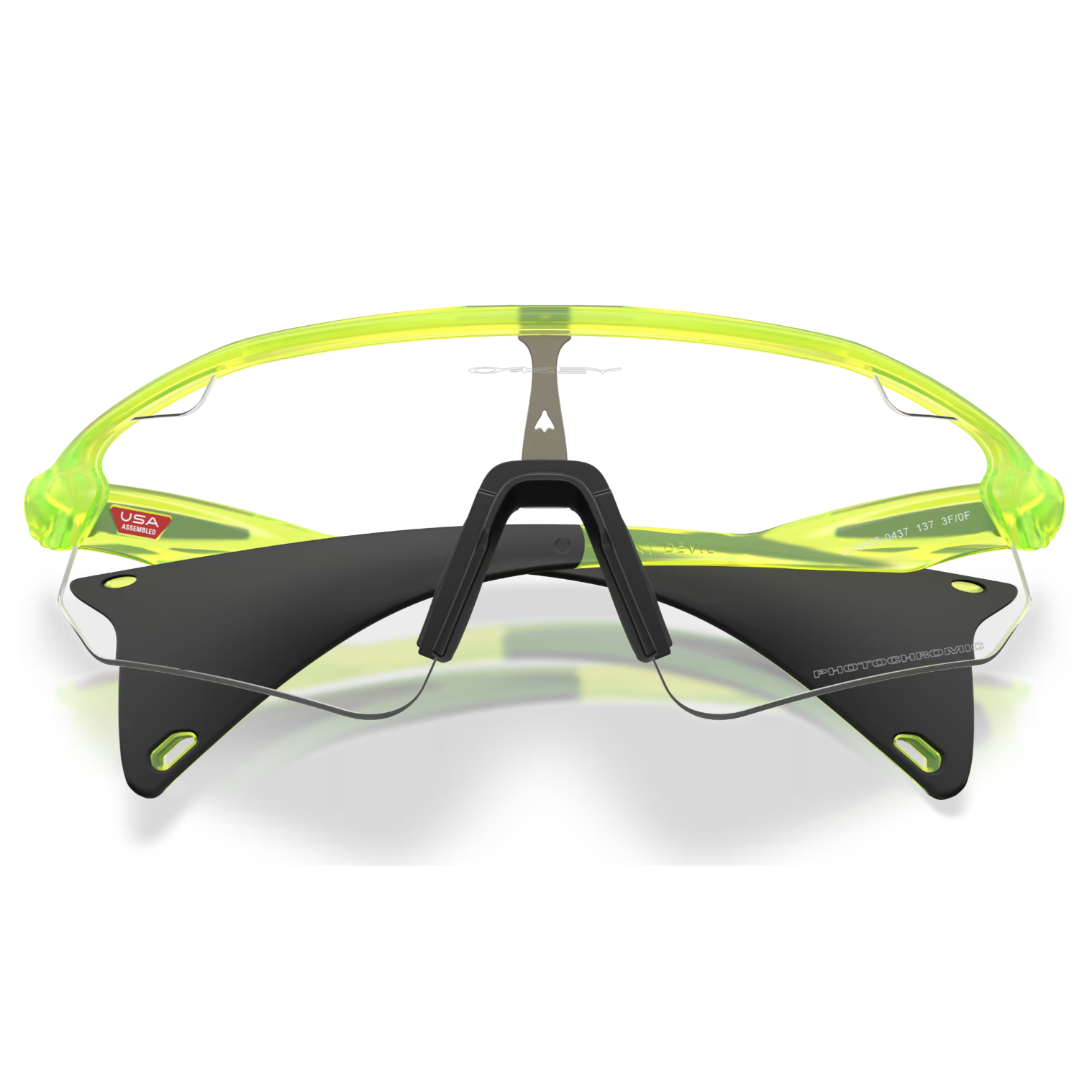 OAKLEY solbriller Stunt Devil A mat uran med fotokromatisk glas