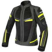 CLOVER jas Rainjet 2 WP Dames zwart/geel