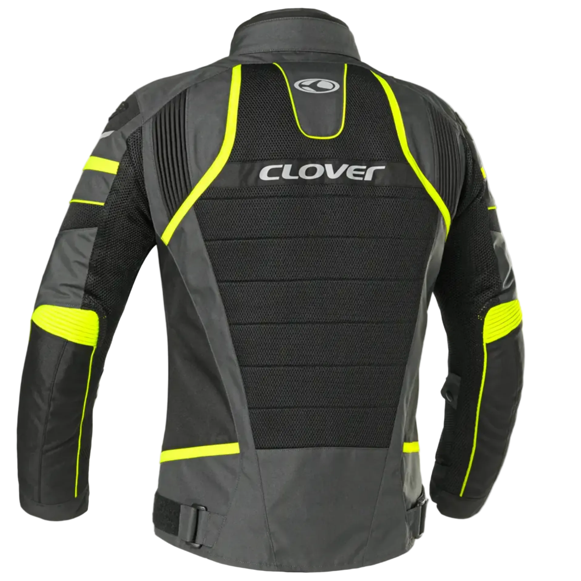 CLOVER Jacke Rainjet 2 WP Lady schwarz/gelb