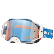 OAKLEY MX goggles Airbrake Sexton mat hvid/blå med prizm sapphire irid
