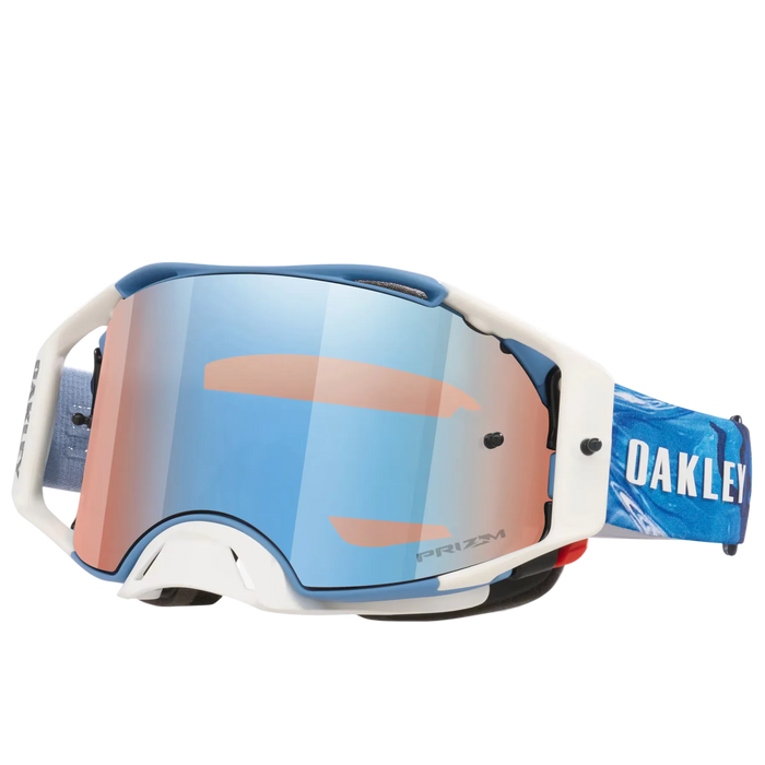 OAKLEY MX goggles Airbrake Sexton matt white/blue w/prizm sapphire irid