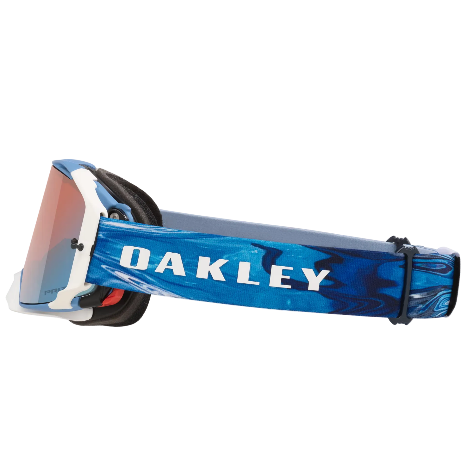 OAKLEY MX goggles Airbrake Sexton mat hvid/blå med prizm sapphire irid