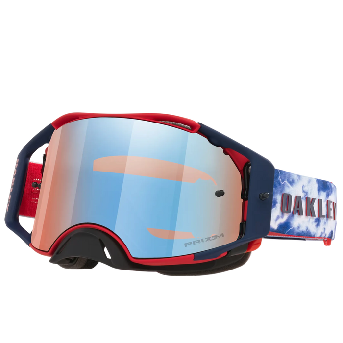 Maschera OAKLEY MX Airbrake Maxime Renaux con prizm sapphire irid