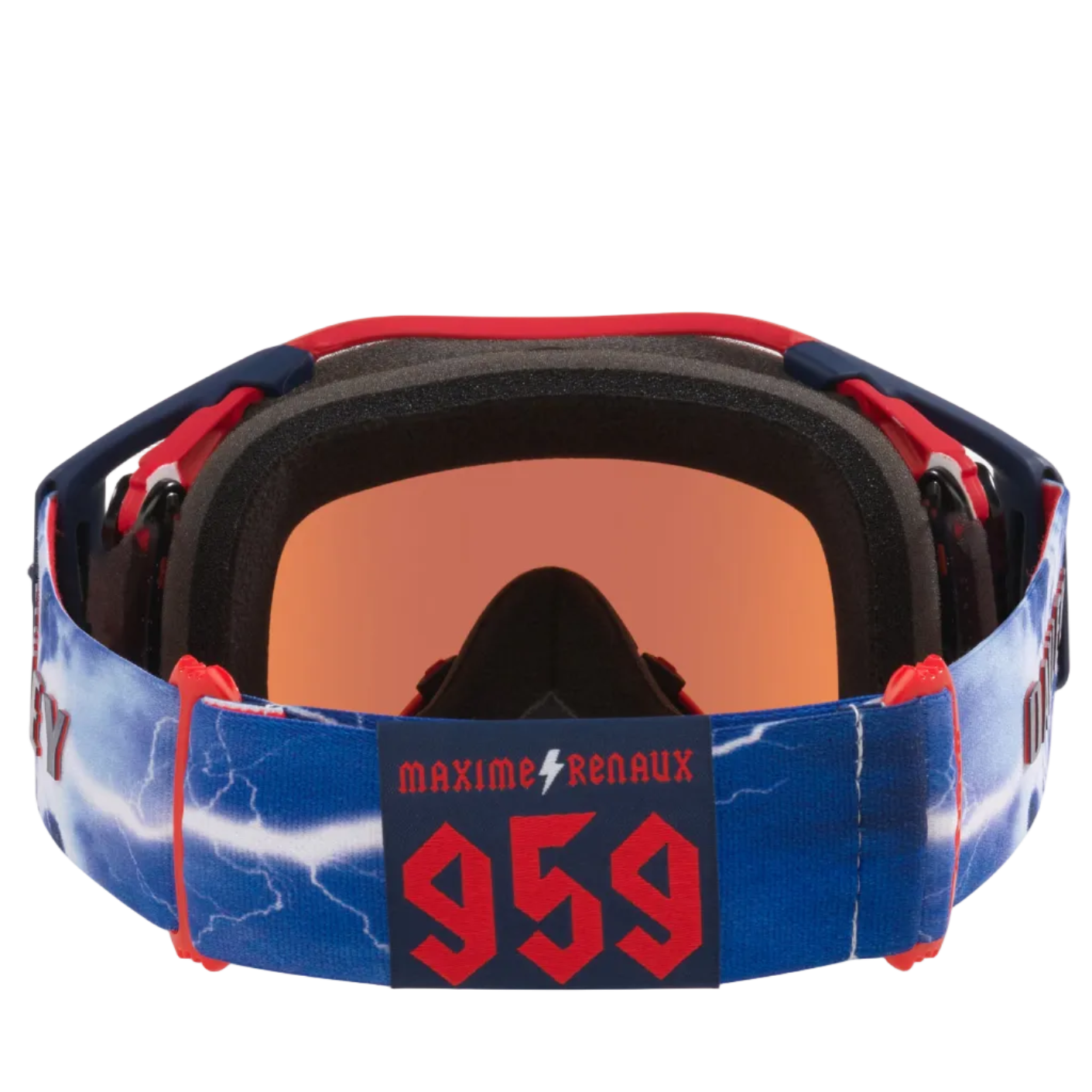 Masque OAKLEY MX Airbrake Maxime Renaux avec prizm sapphire irid