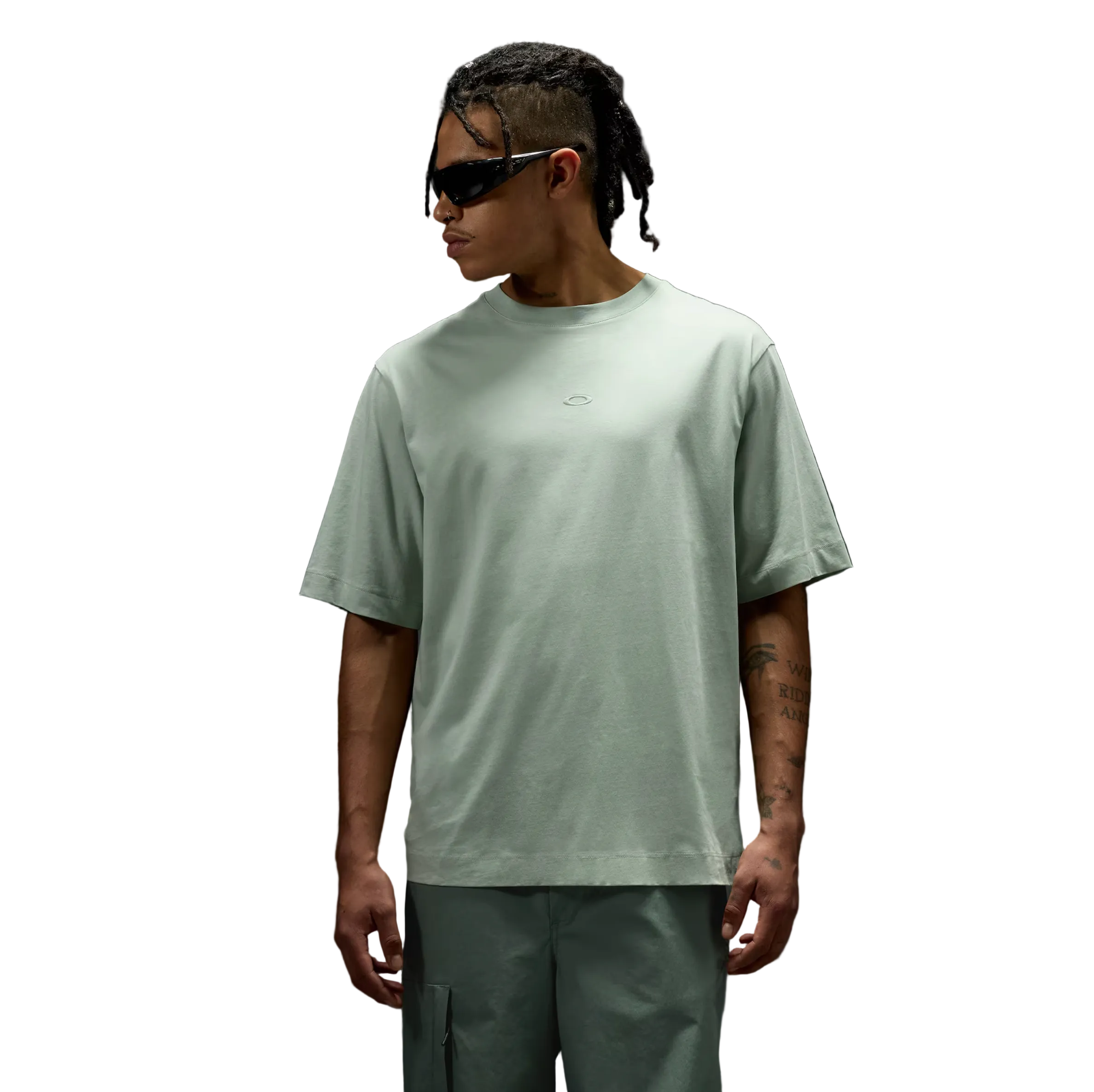 T-shirt OAKLEY Reserve Momento Protopia vert délavé