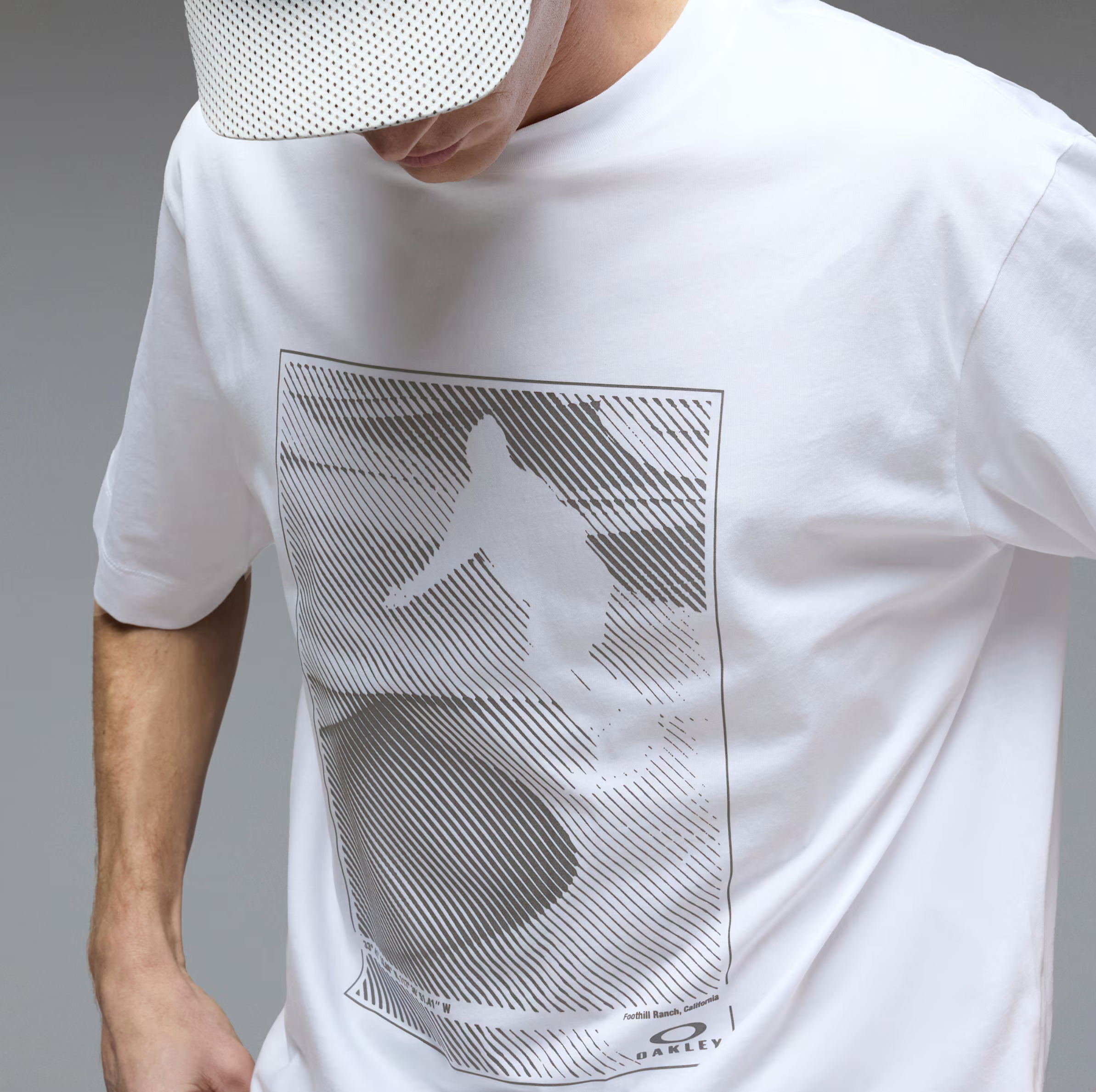 T-shirt OAKLEY Sandboard bianca