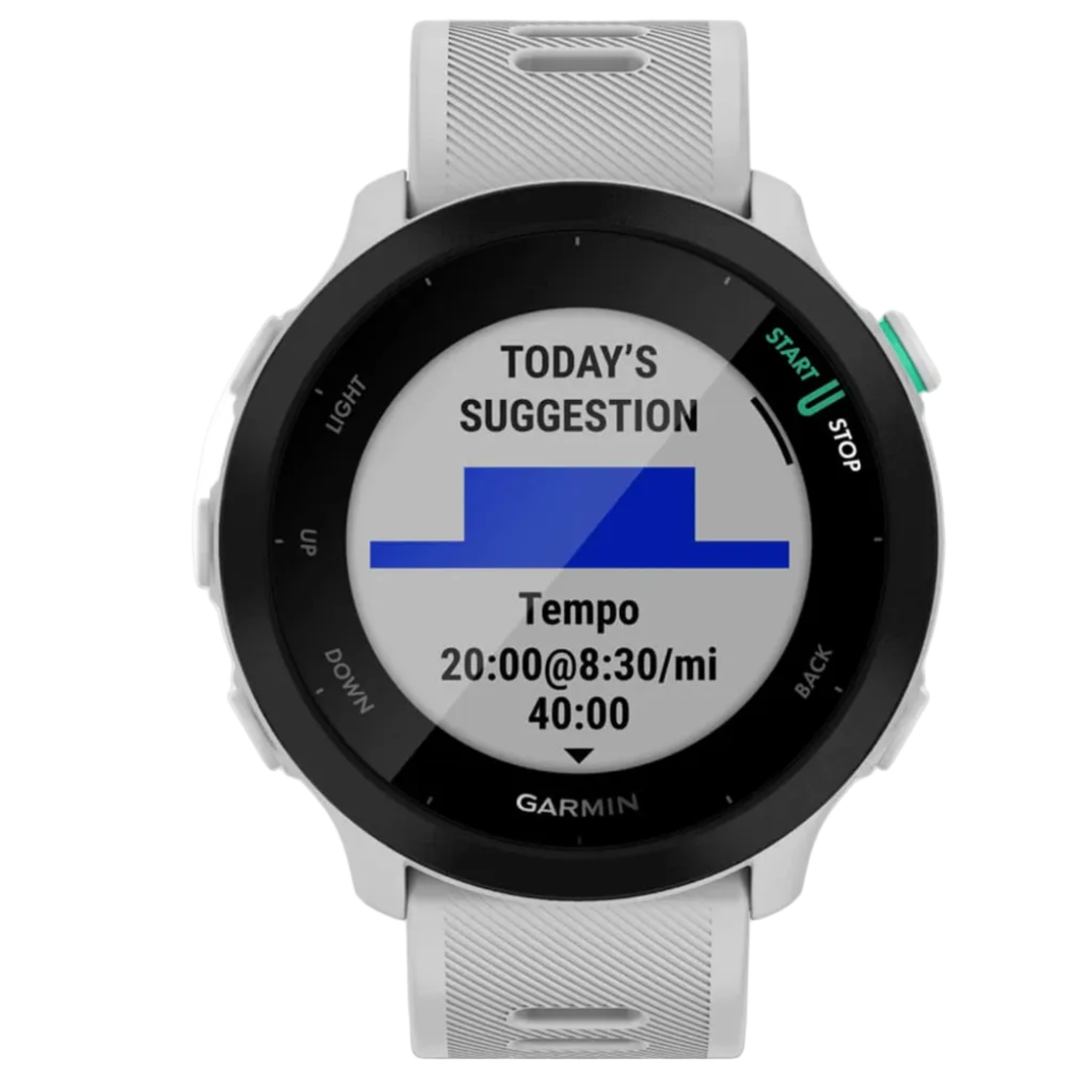 Orologio GARMIN Forerunner 55 GPS EURC whitestone
