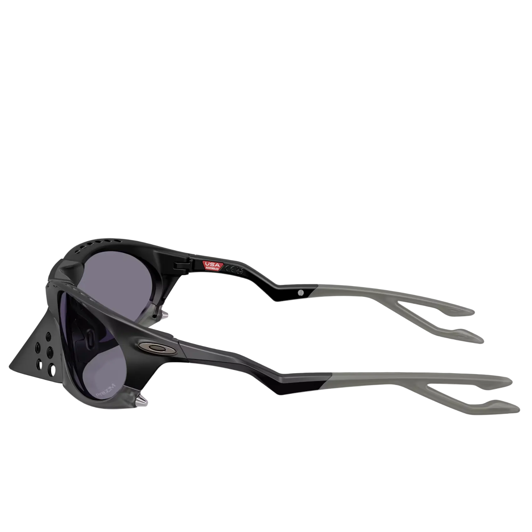 OAKLEY solbriller Plantaris mat sort med prizm grå
