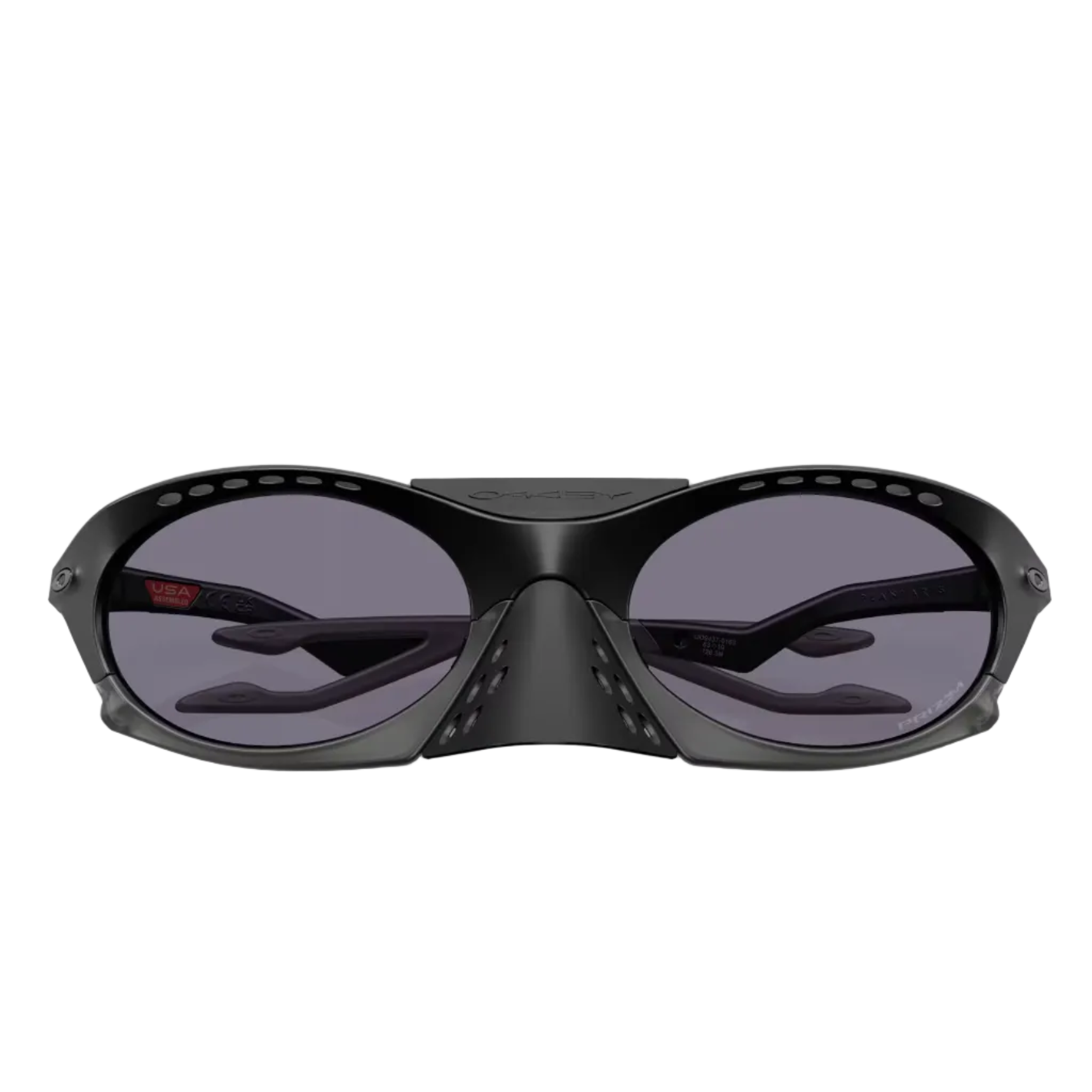 OAKLEY solbriller Plantaris mat sort med prizm grå