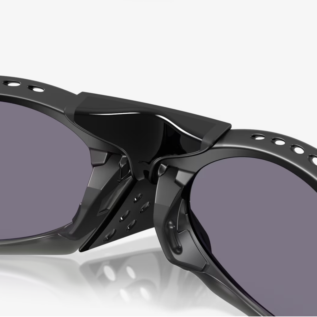 OAKLEY solbriller Plantaris mat sort med prizm grå