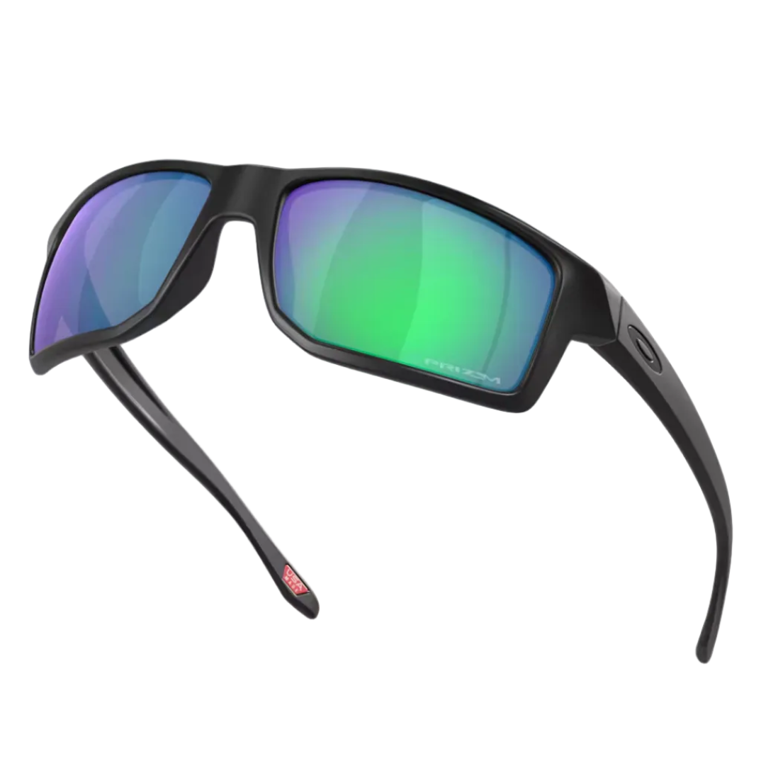 OAKLEY solbriller Gibston mat sort med prizm jade