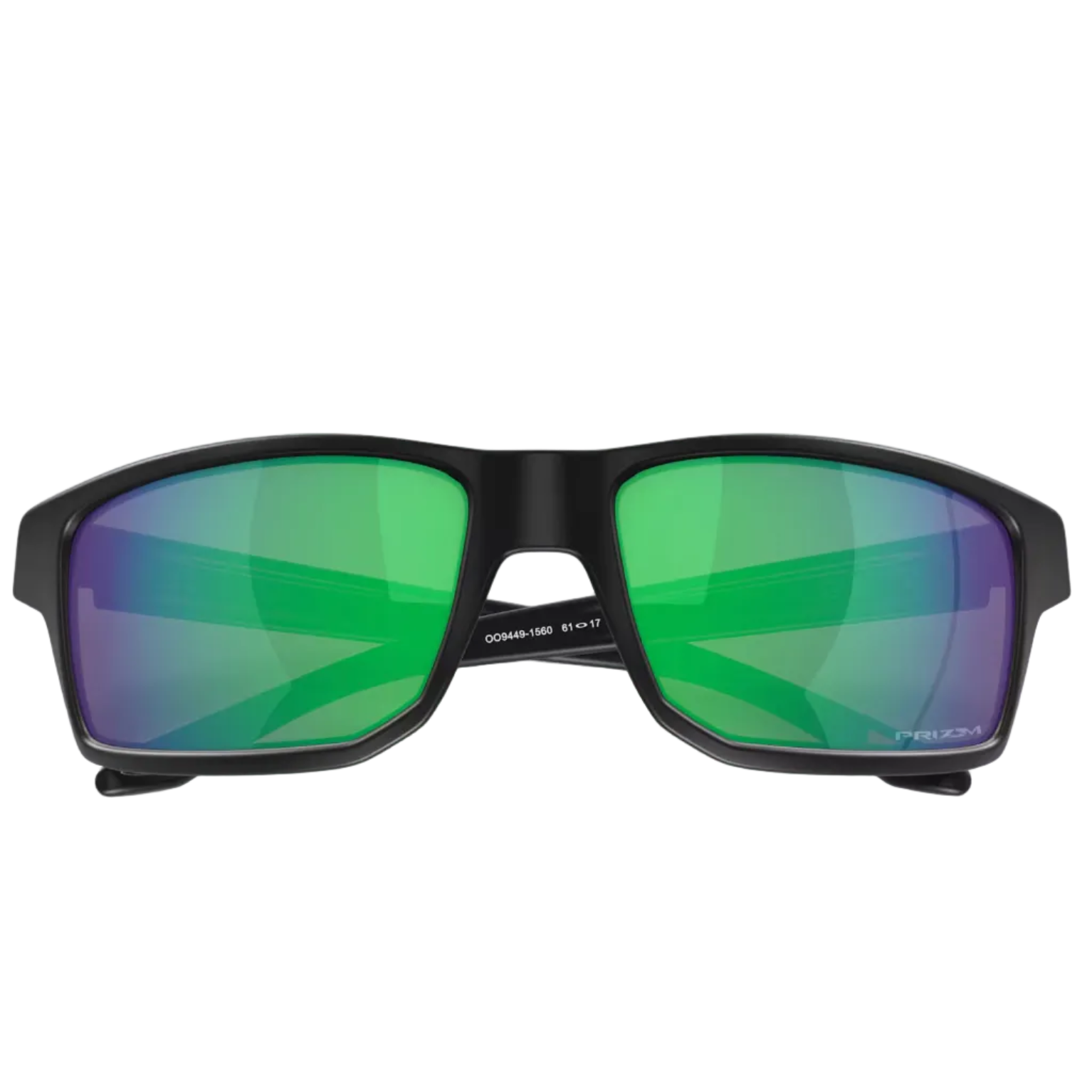 OAKLEY solbriller Gibston mat sort med prizm jade