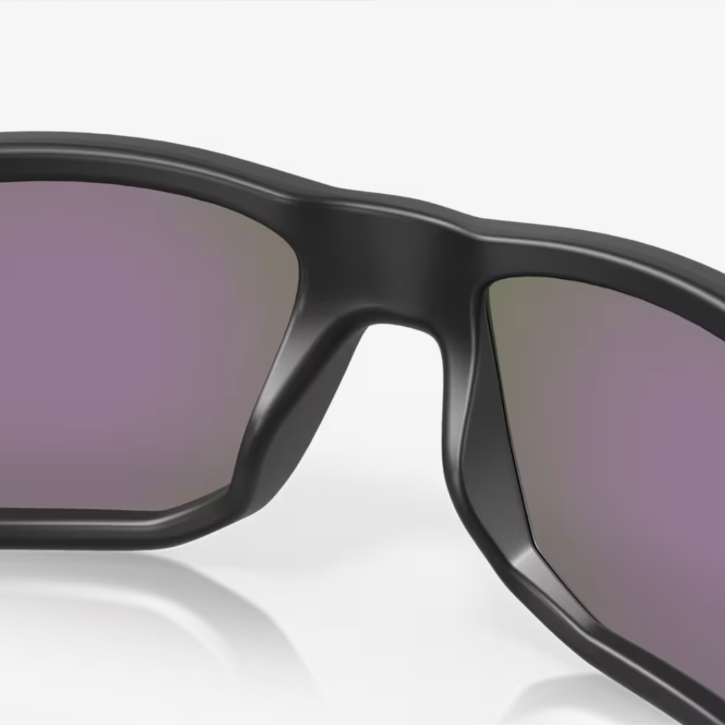 OAKLEY solbriller Gibston mat sort med prizm jade