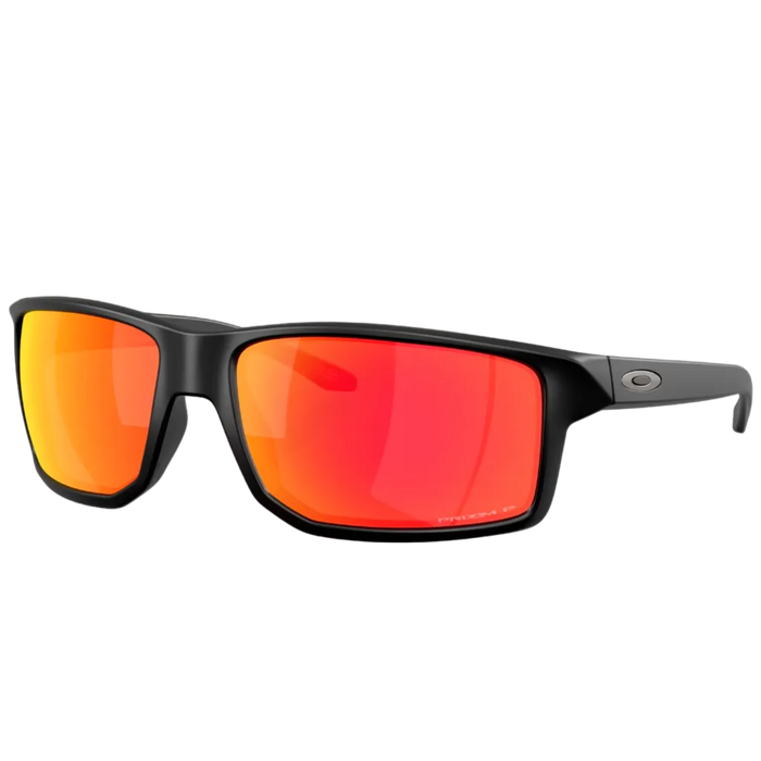 Occhiali da sole OAKLEY Gibston XL nero opaco con prizm rubino polarizzato