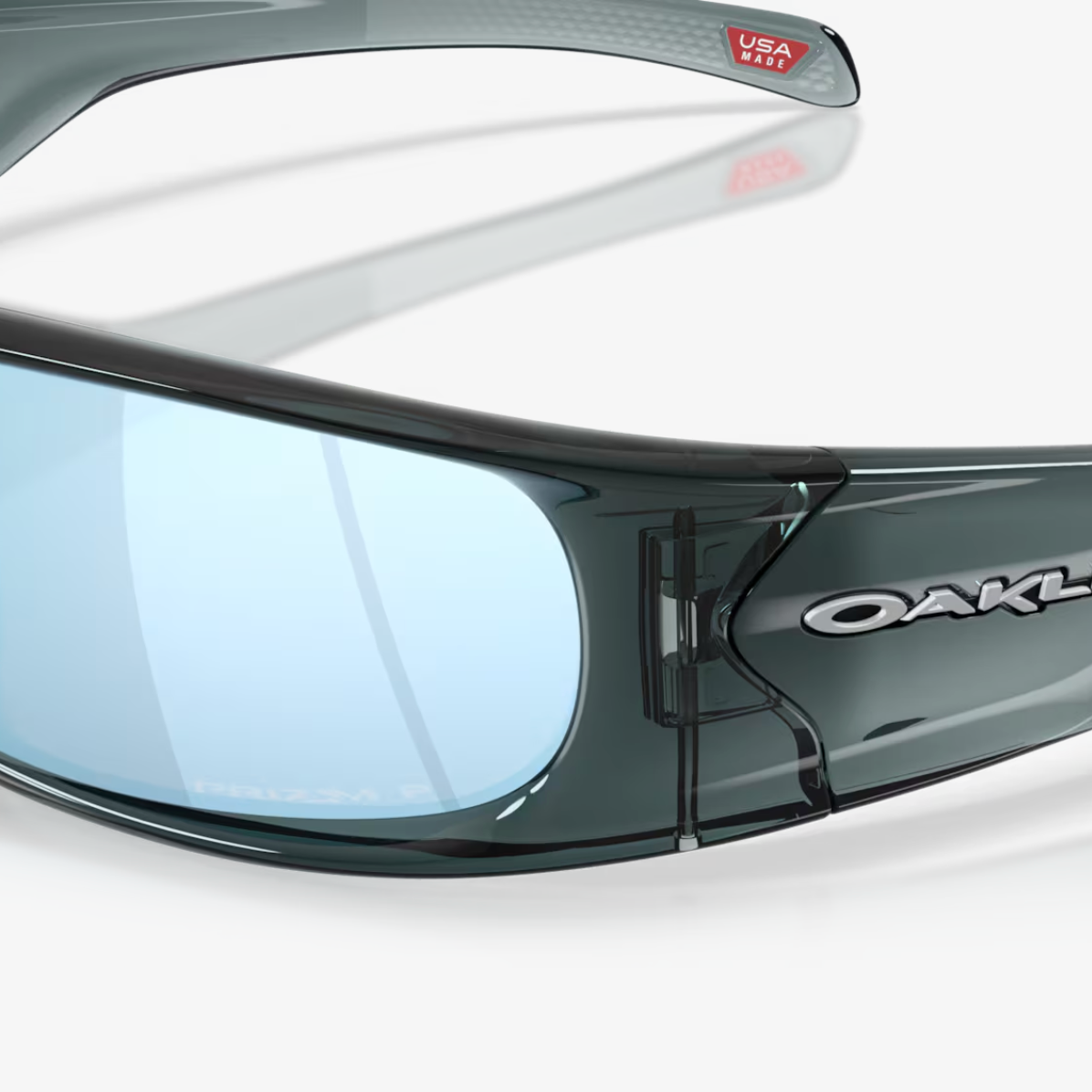 OAKLEY solbriller Highland crystal black med prizm deep water polar