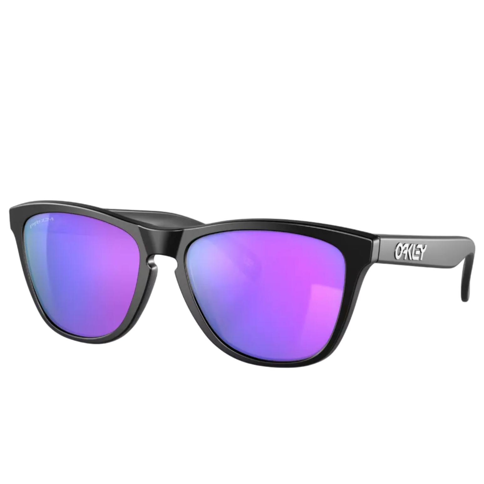 OAKLEY sunglasses Frogskins matt black w/prizm violet