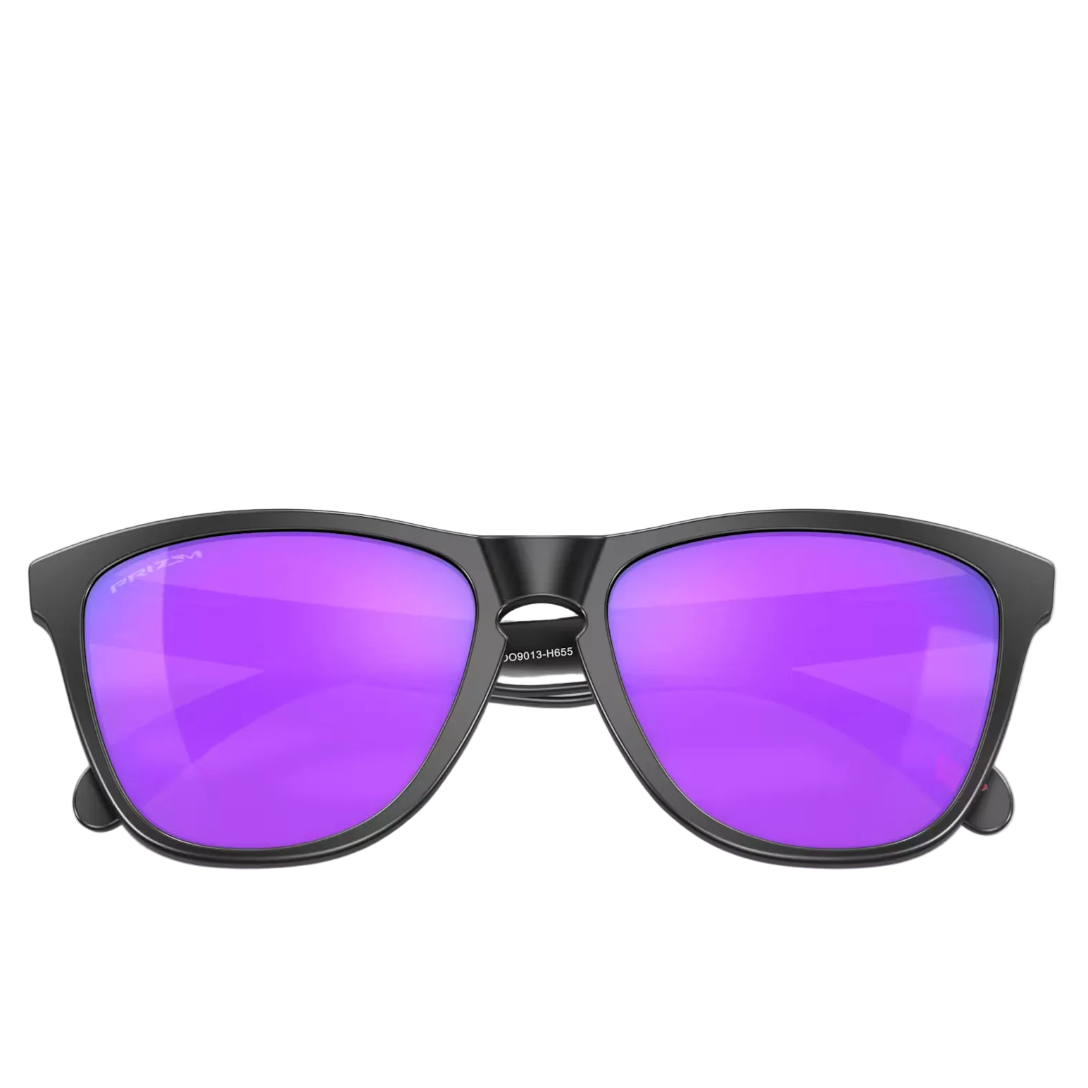 OAKLEY sunglasses Frogskins matt black w/prizm violet