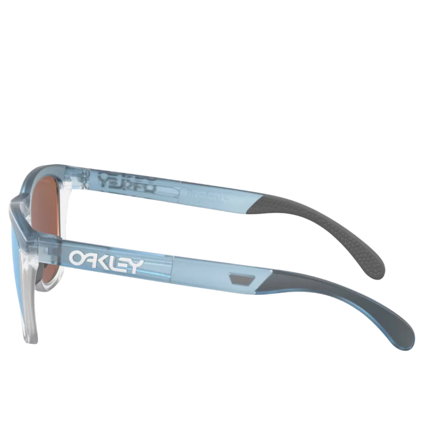 OAKLEY zonnebril Frogskins Range trans stonewash clear met prizm deep water polar