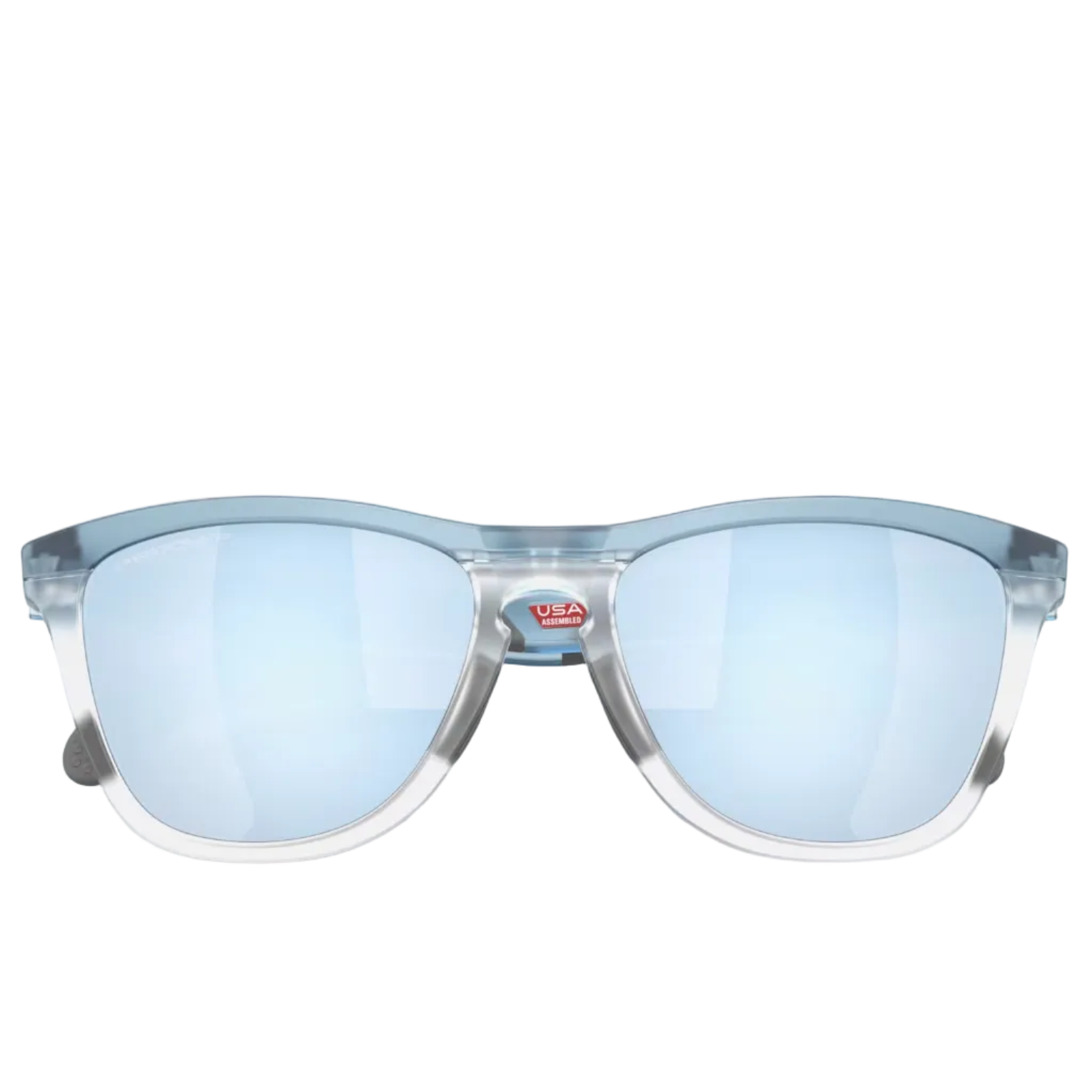 OAKLEY zonnebril Frogskins Range trans stonewash clear met prizm deep water polar