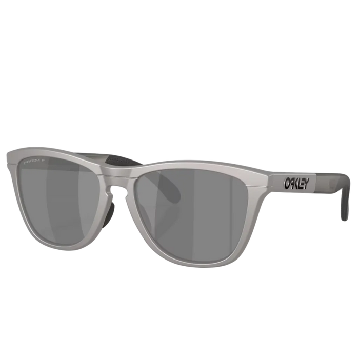 Occhiali da sole OAKLEY Frogskins Range titanio con prizm nero polarizzato