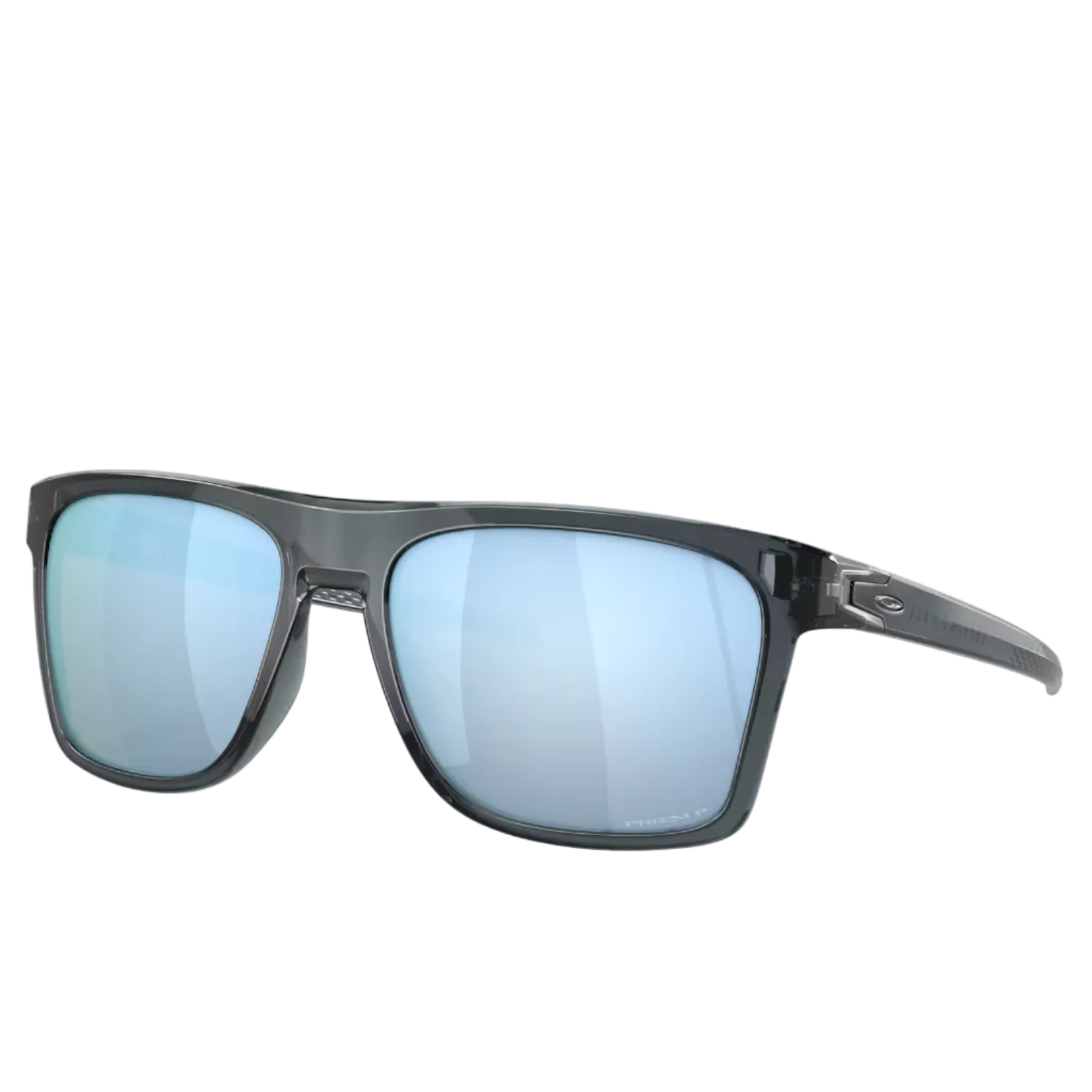 OAKLEY sunglasses Leffingwell crystal black w/prizm deep water polar