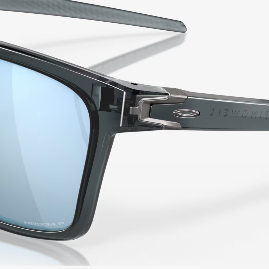 OAKLEY zonnebril Leffingwell crystal black met prizm deep water polar