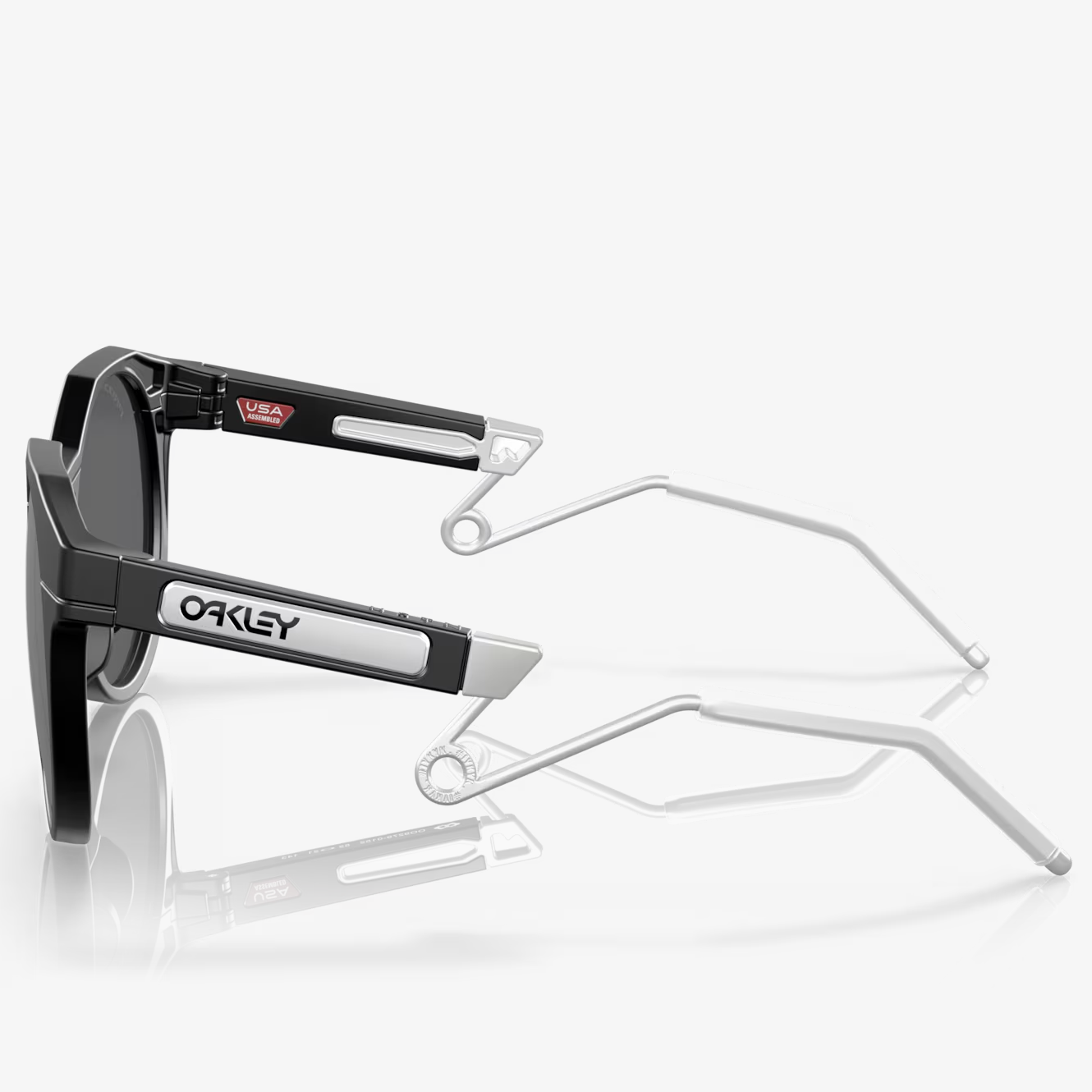OAKLEY solbriller HSTN Metal mat sort med Prizm Black