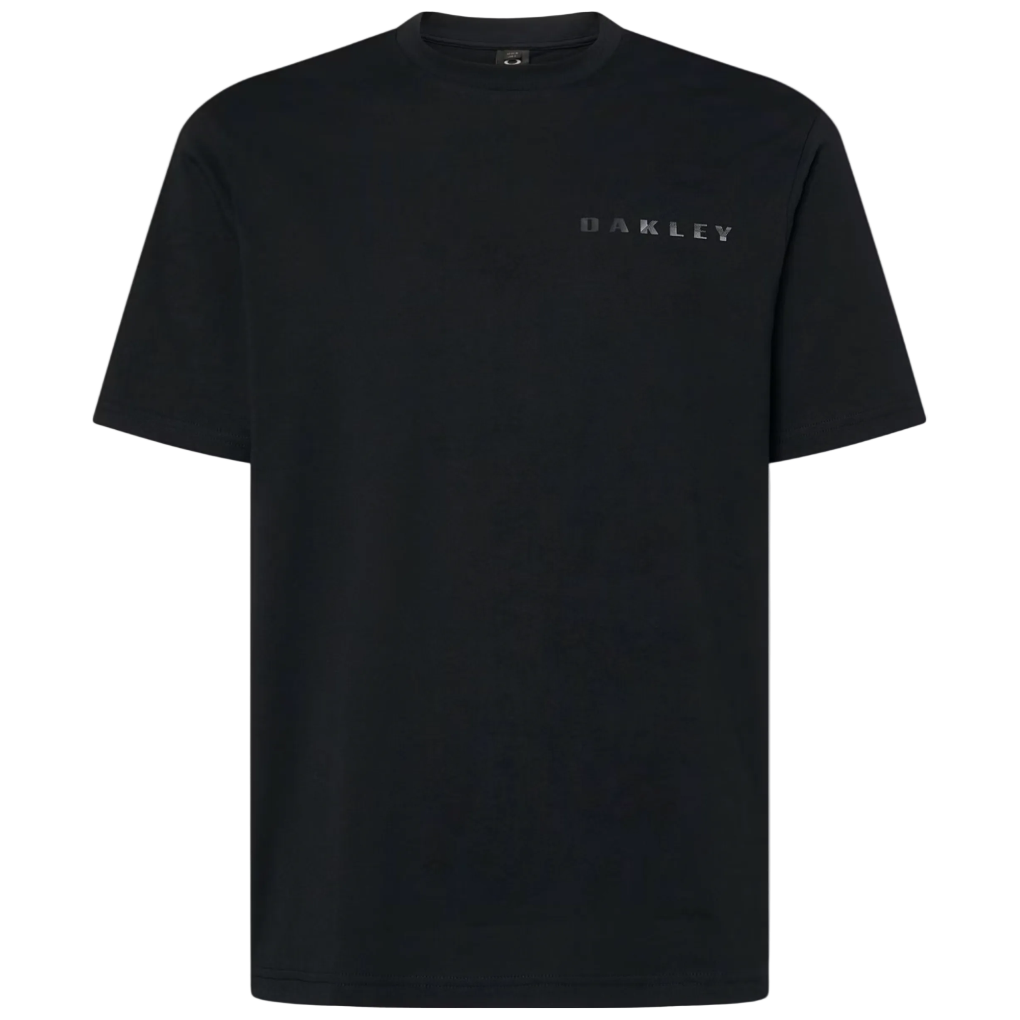 T-shirt OAKLEY Ellipse Bark Metal Tee nero totale