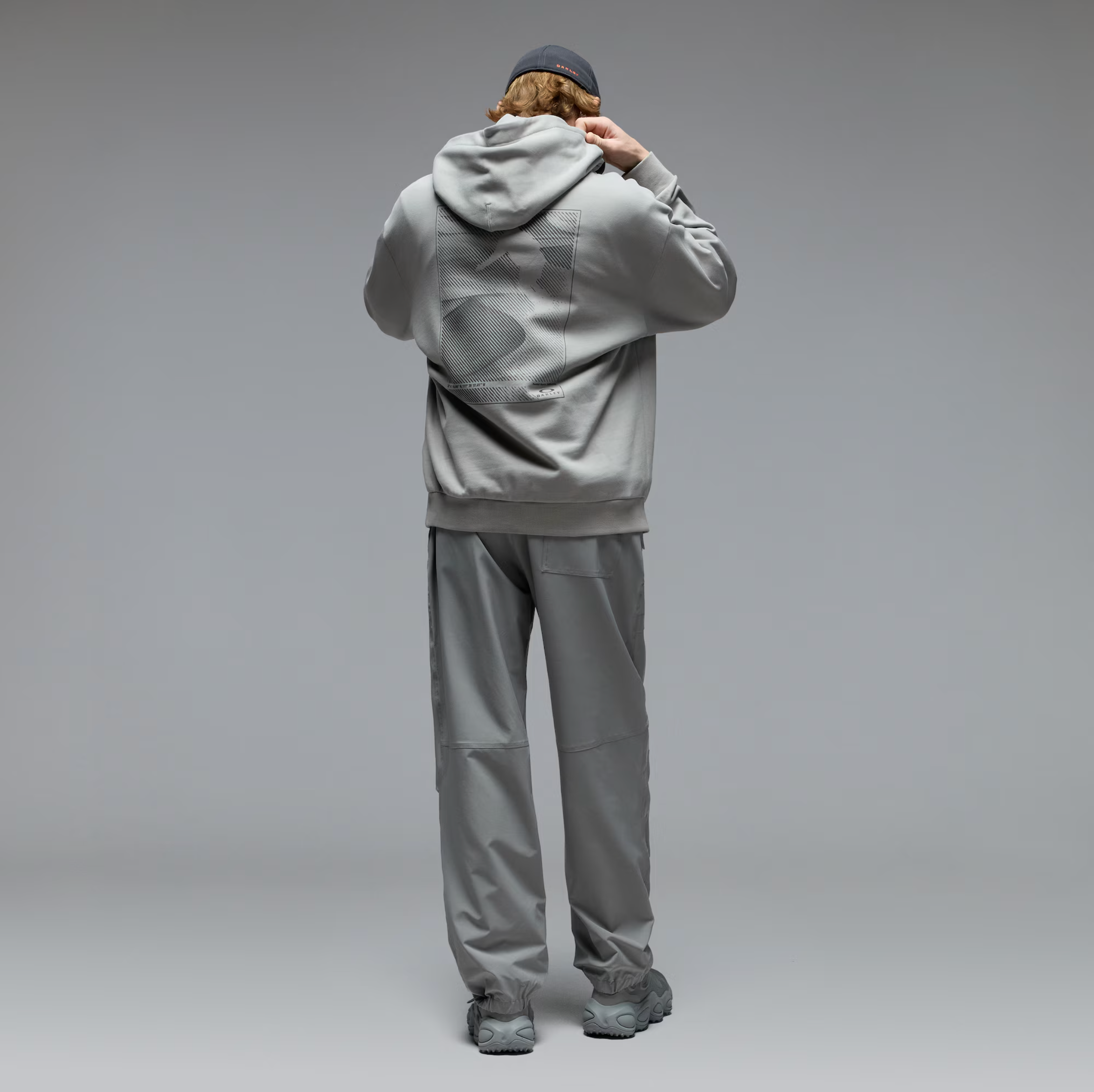 OAKLEY Sandboard Hoodie cement grey