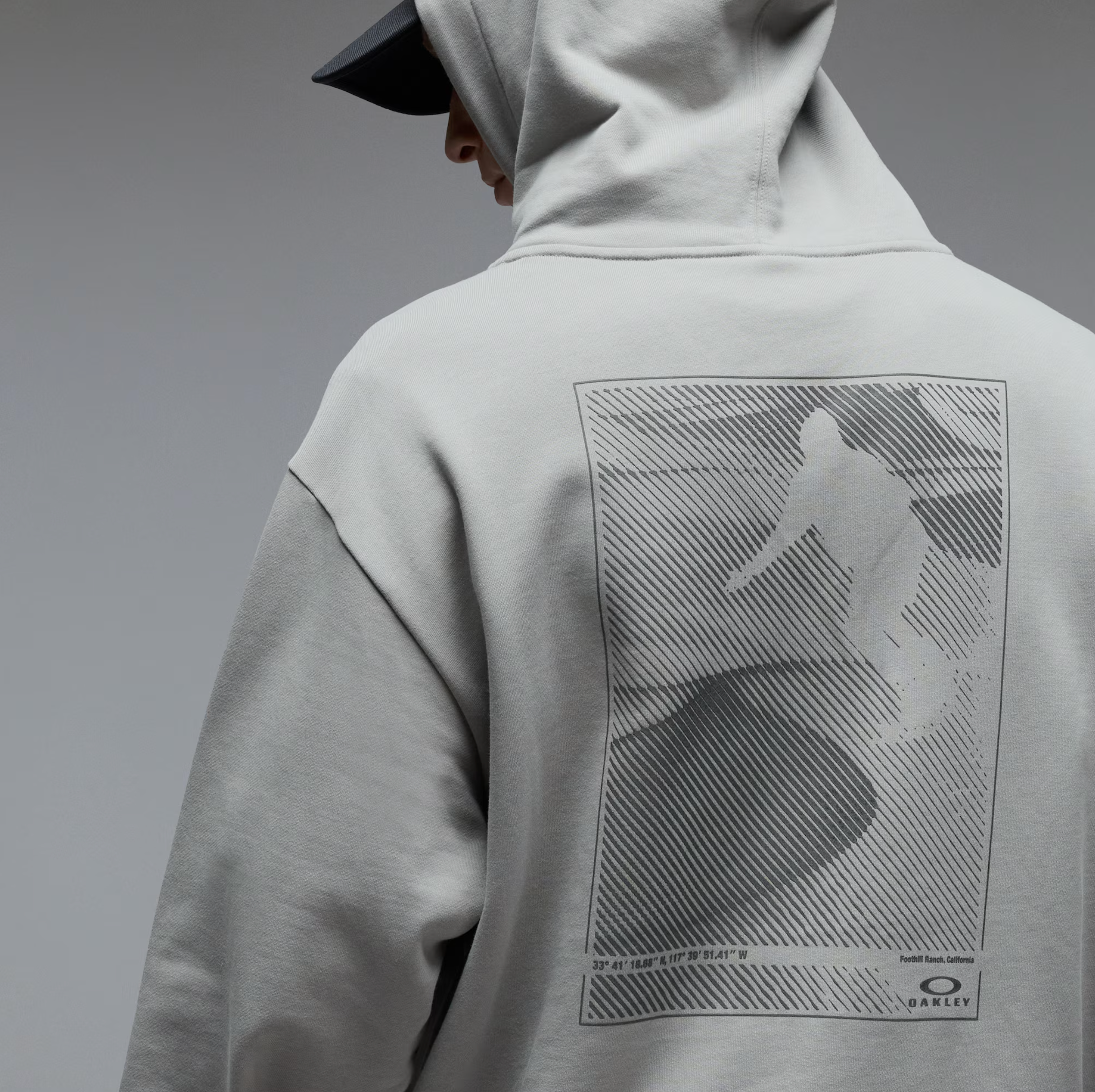 OAKLEY Sandboard Hoodie cement grey