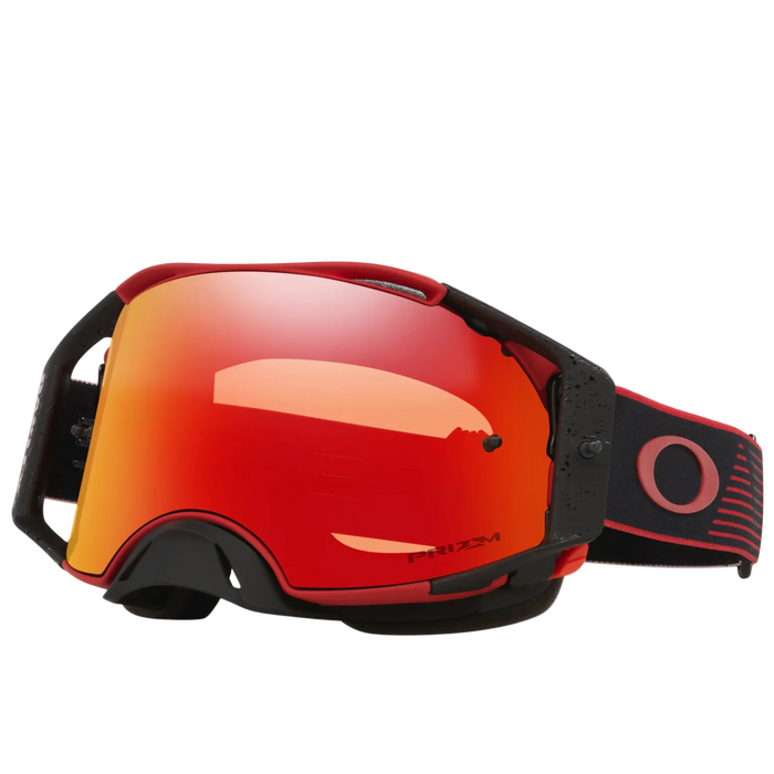 OAKLEY MX goggles Airbrake red motion w/prizm torch