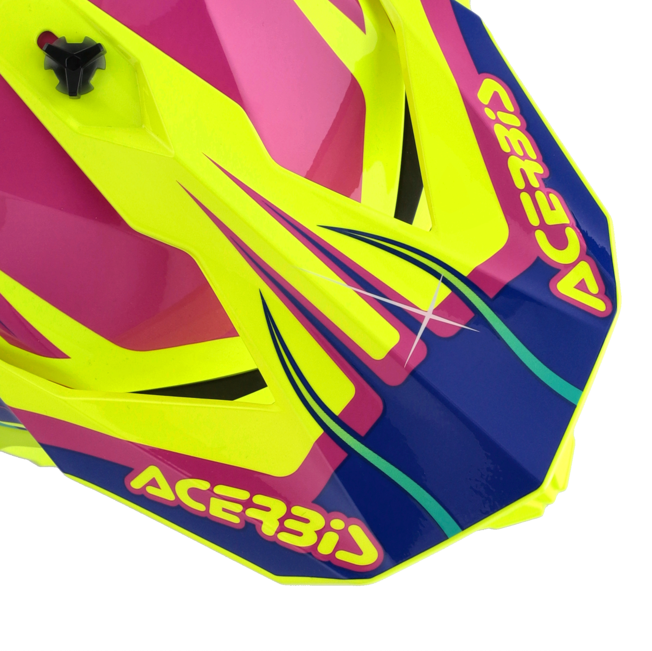 Casco ACERBIS Linear 2206 giallo/viola
