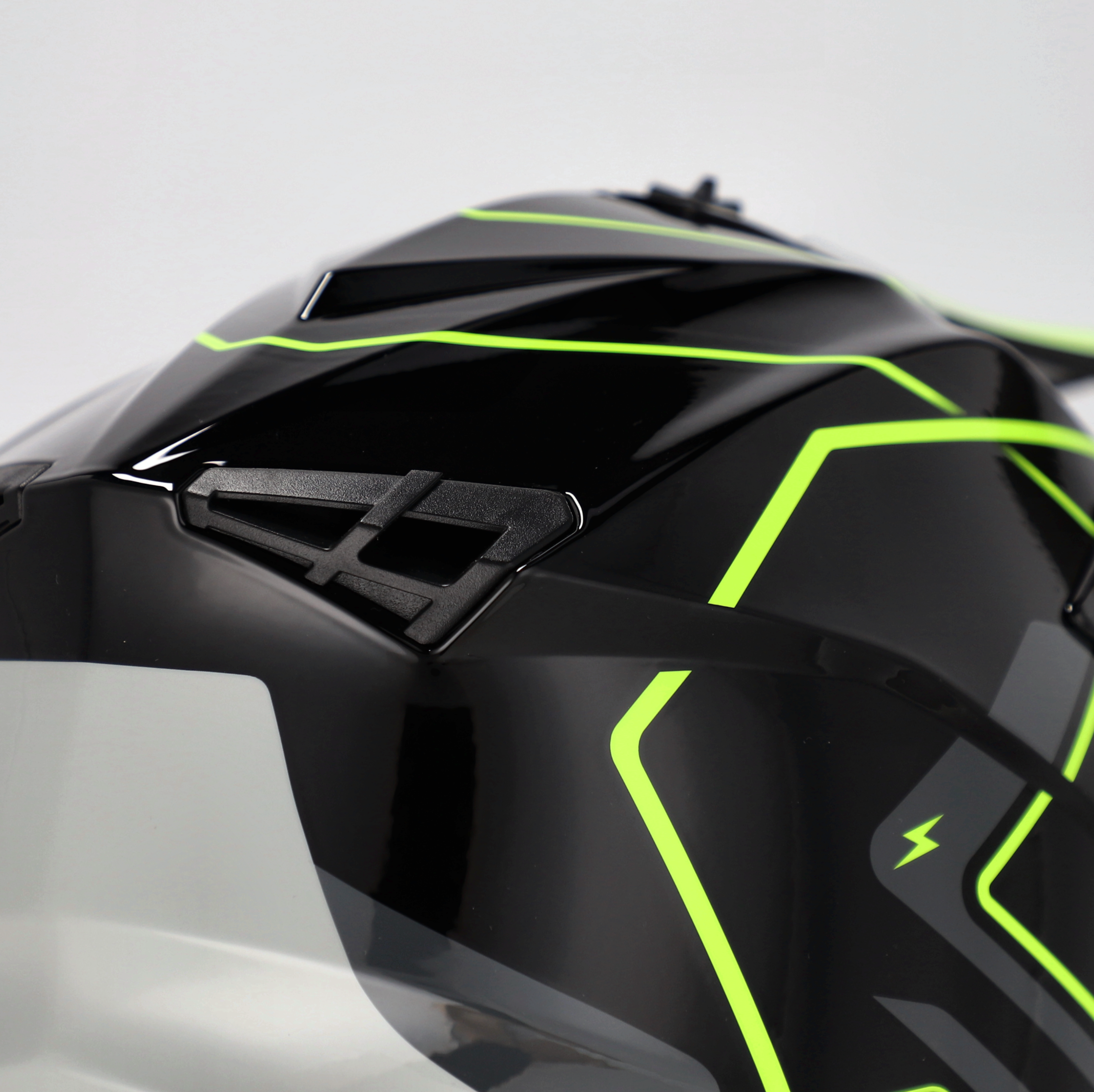 ACERBIS helmet Linear 2206 black/yellow fluo