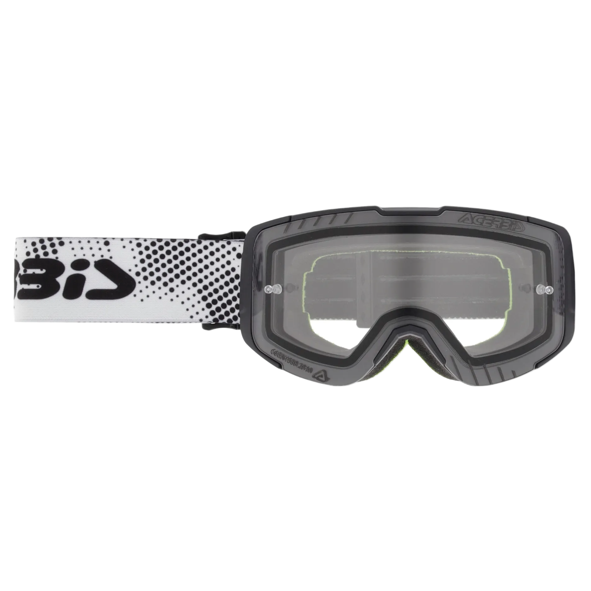 ACERBIS goggles Kid Vanguard black w/clear