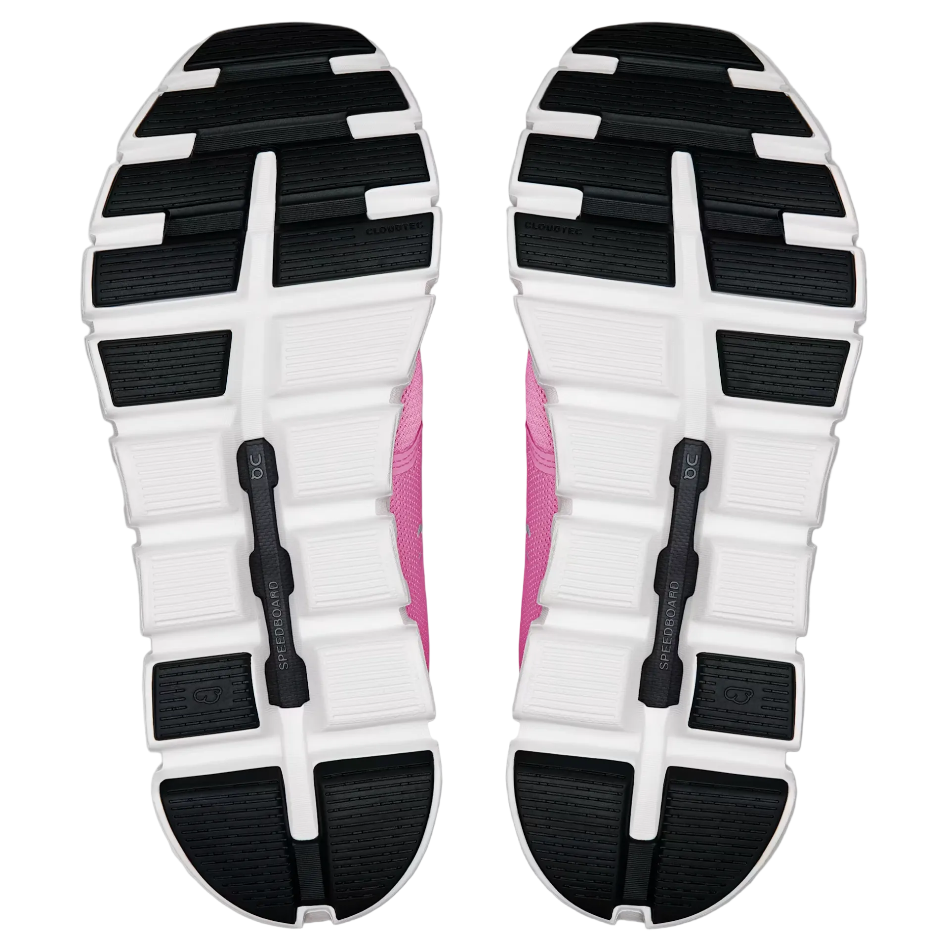 Chaussures ON Cloud 6 W rose/blanc