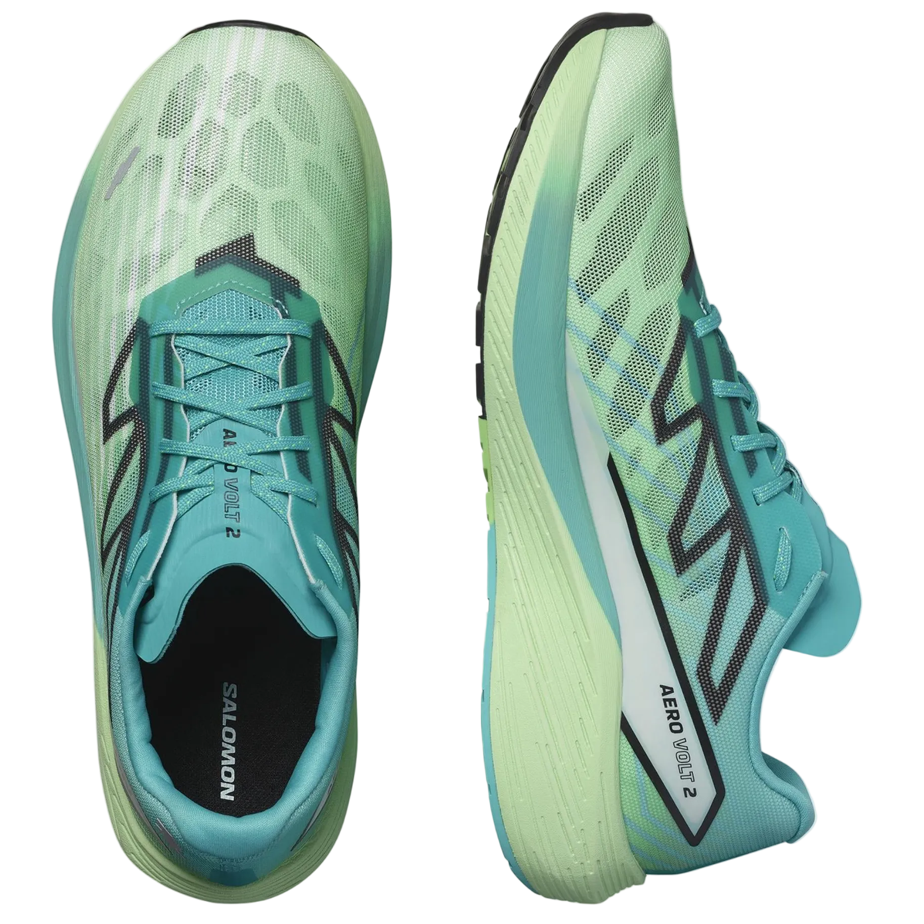 SALOMON shoes Aero volt 2 green/blue/white