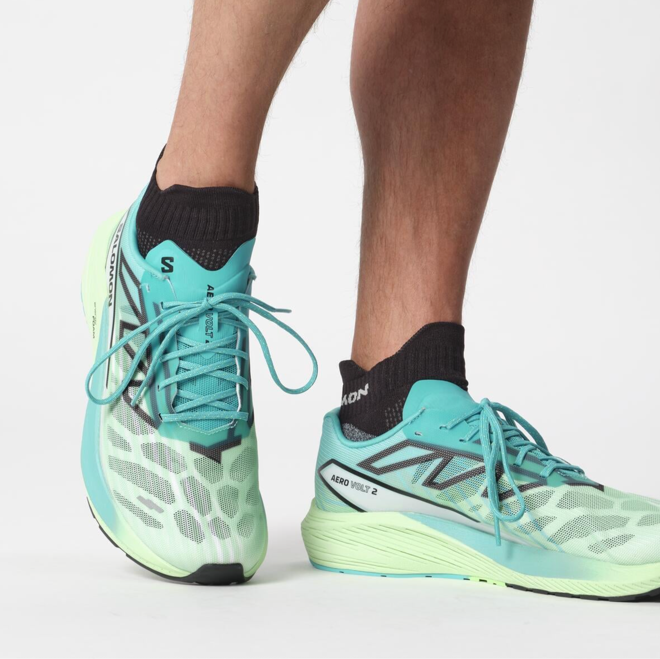 SALOMON shoes Aero volt 2 green/blue/white