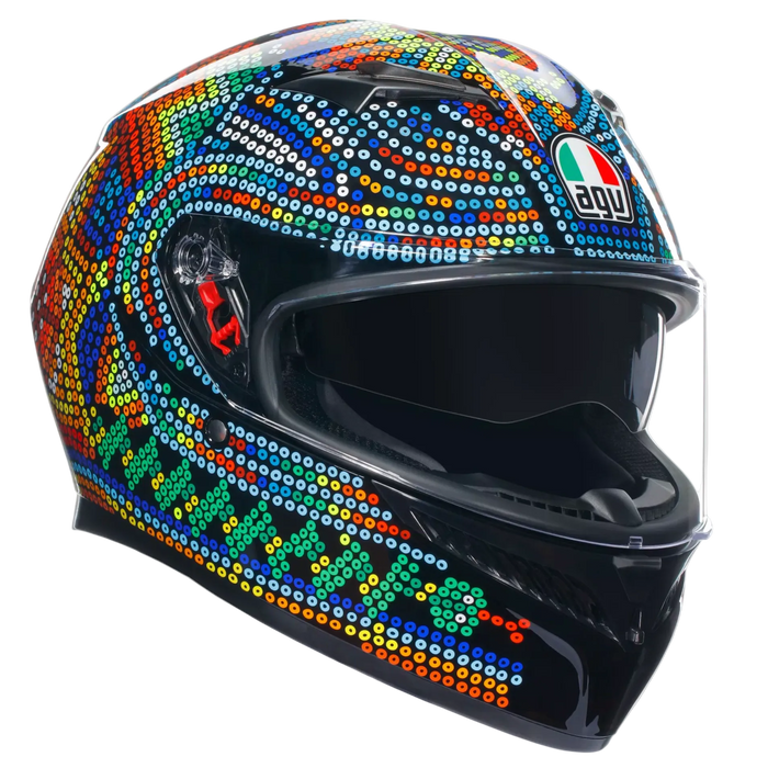 Casco AGV K3 Rossi Winter Test 2018