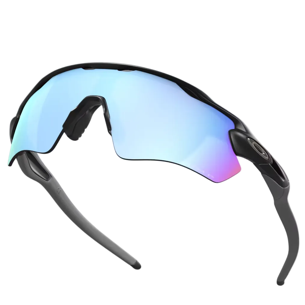 OAKLEY Radar EV Path mattschwarz mit Prizm Deep Water polarisiert