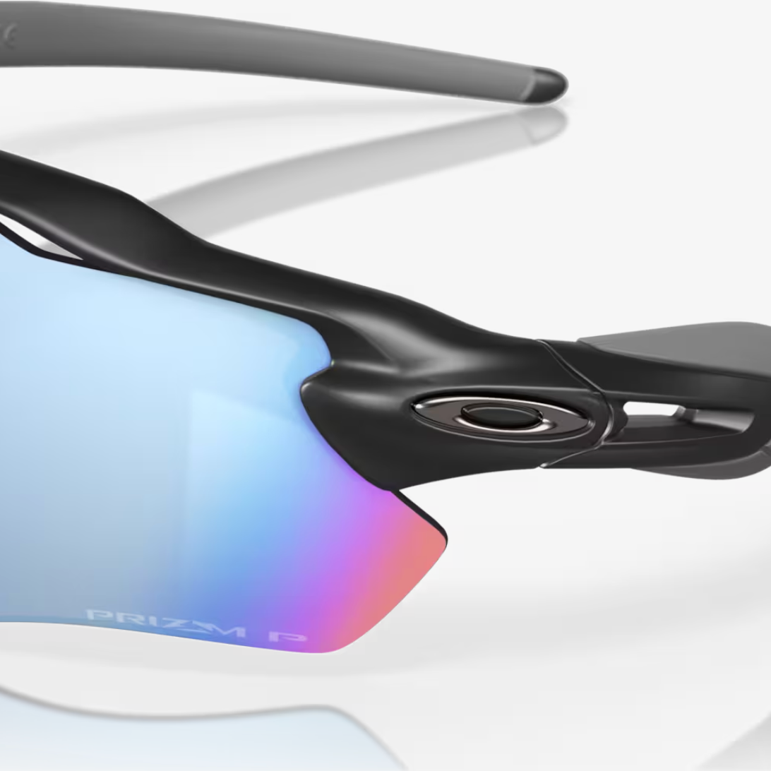 OAKLEY Radar EV Path mattschwarz mit Prizm Deep Water polarisiert