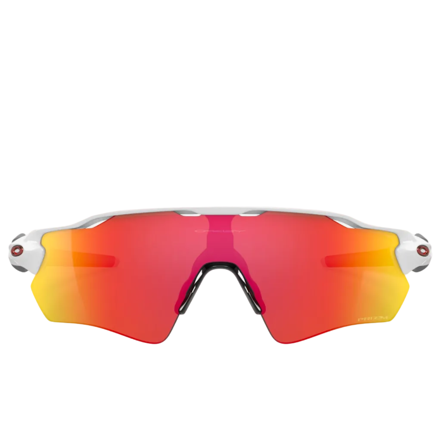 OAKLEY Sonnenbrille Radar EV Path polarisiert weiß mit Prizm Ruby